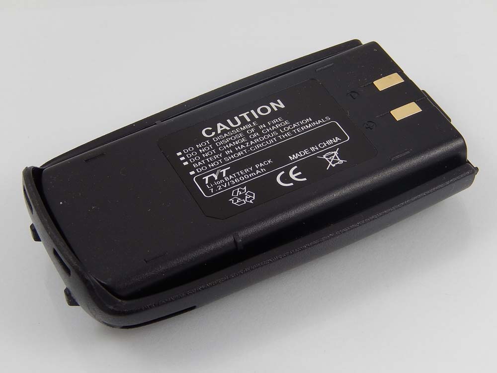 Batterie remplace UV8000D pour radio talkie-walkie - 3600mAh 7,2V Li-ion