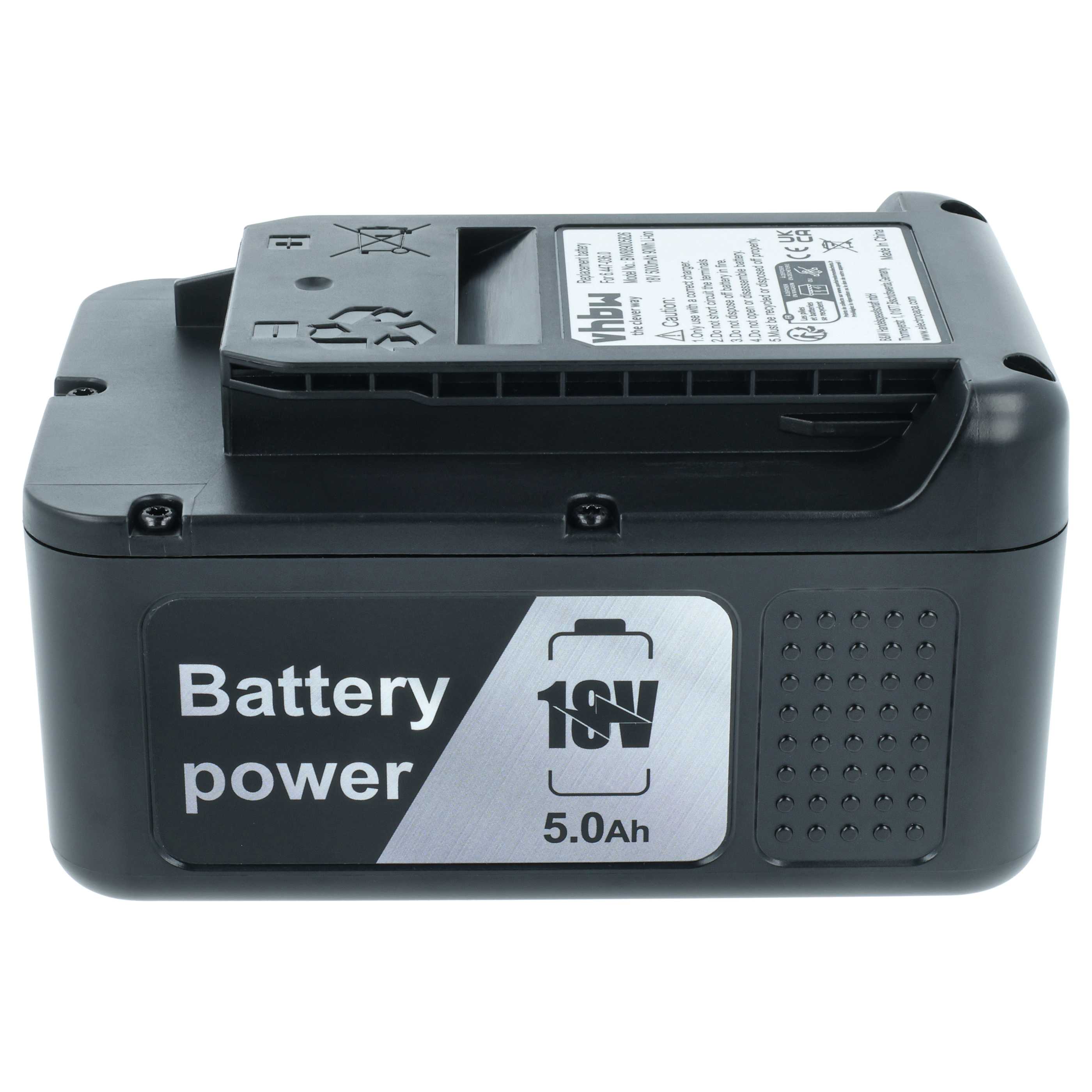 Battery replaces 2.445-034.0, 6.447-036.0 for Kärcher 5000mAh, 18V, Li-Ion