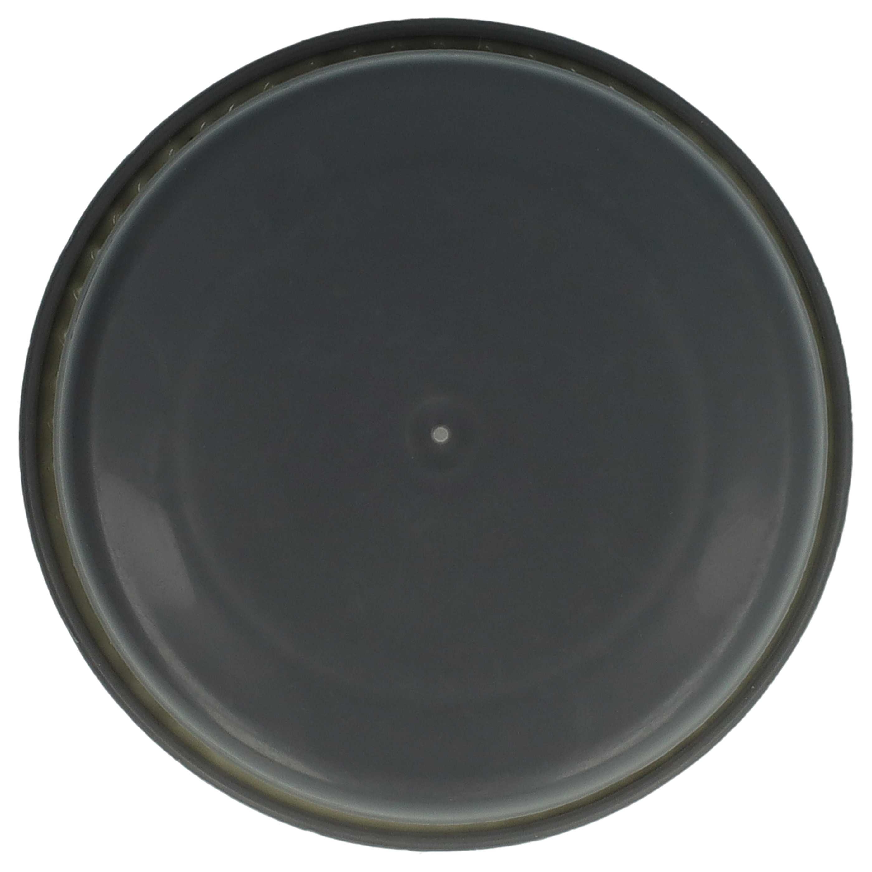 3x Filterfilter replaces Black & Decker VFORB10 for Black & Decker Vacuum Cleaner, white / grey