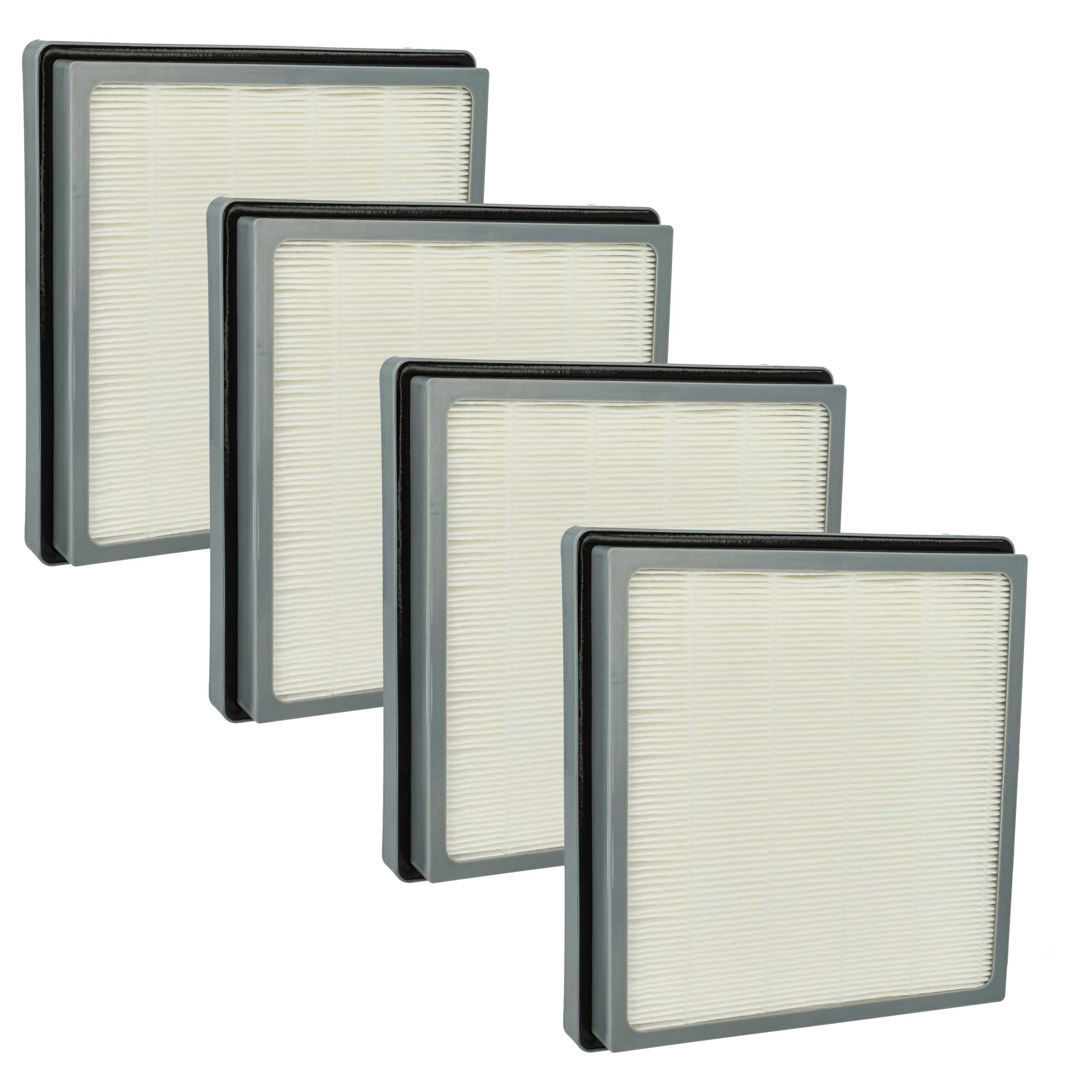 4x Filter replaces Nilfisk 12015500 for Nilfisk Vacuum Cleaner, filter class HEPA 13
