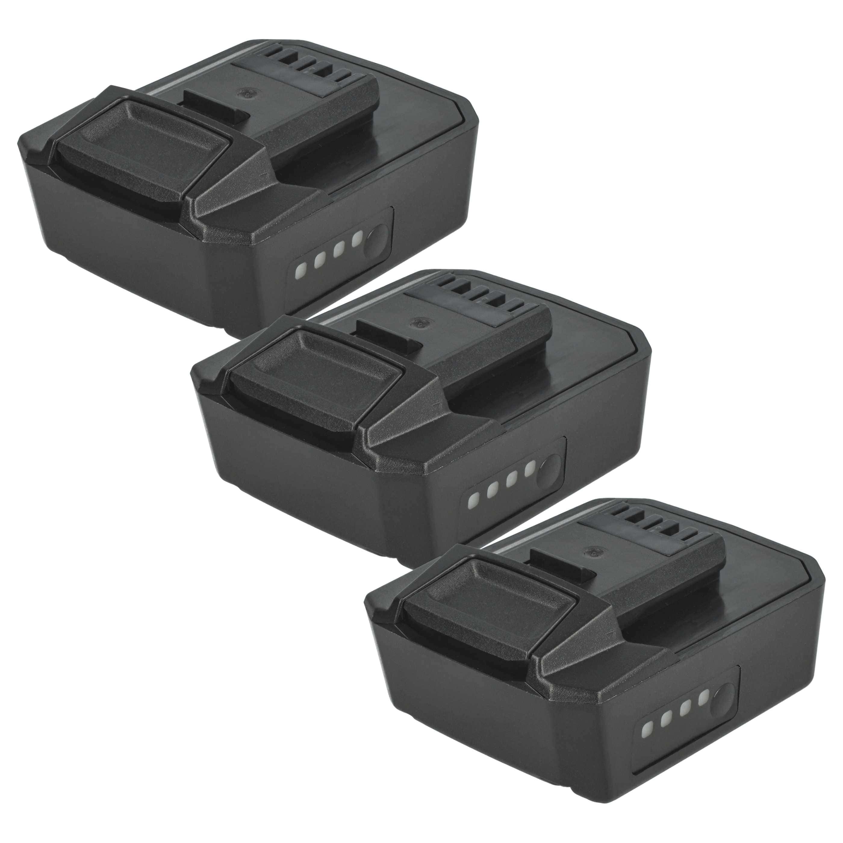 3x Battery replaces Hilti B 12/4.0, B 12/2.6 Electric Power Tool - 2000 mAh, 10.8 V, Li-Ion