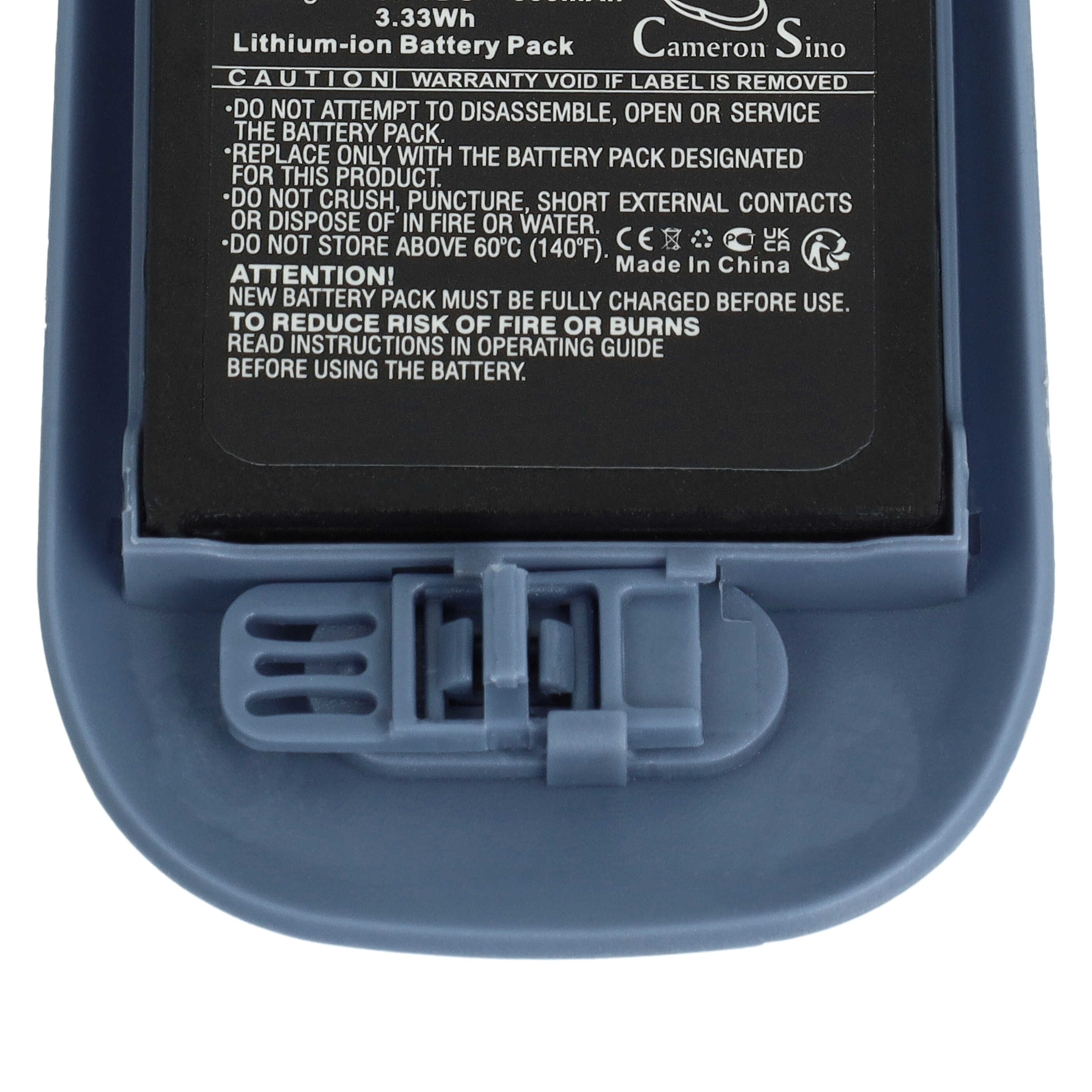 Batterie remplace Alcatel 3BN78404AA, WH1-EABA/1A1, 0480468 pour téléphone - 900mAh 3,7V Li-ion
