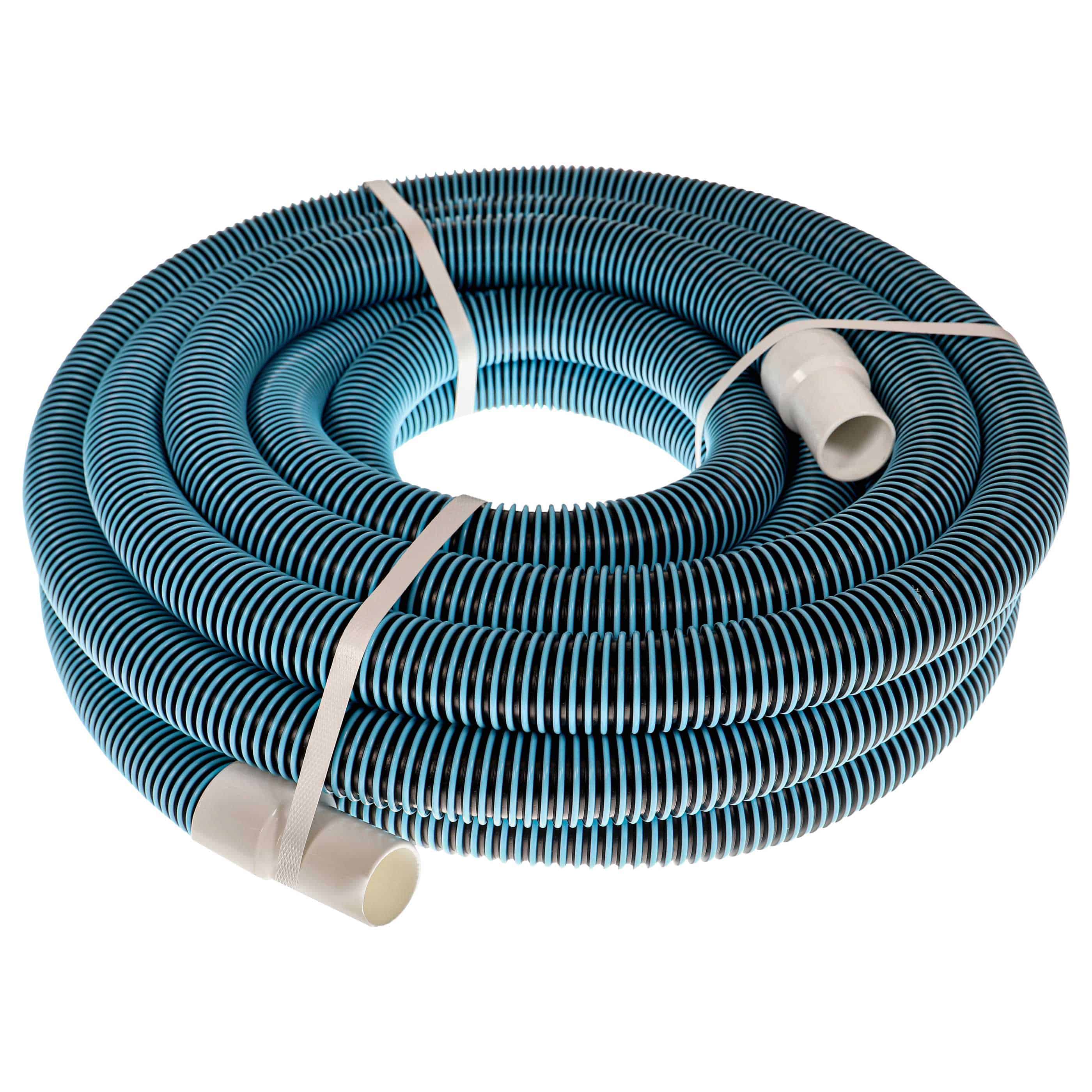 Pool Hose suitable for Skimmer, Pool Floor Vacuum Cleaner, Filter Unit - 11 m long, 32 mm ⌀ Round Connector