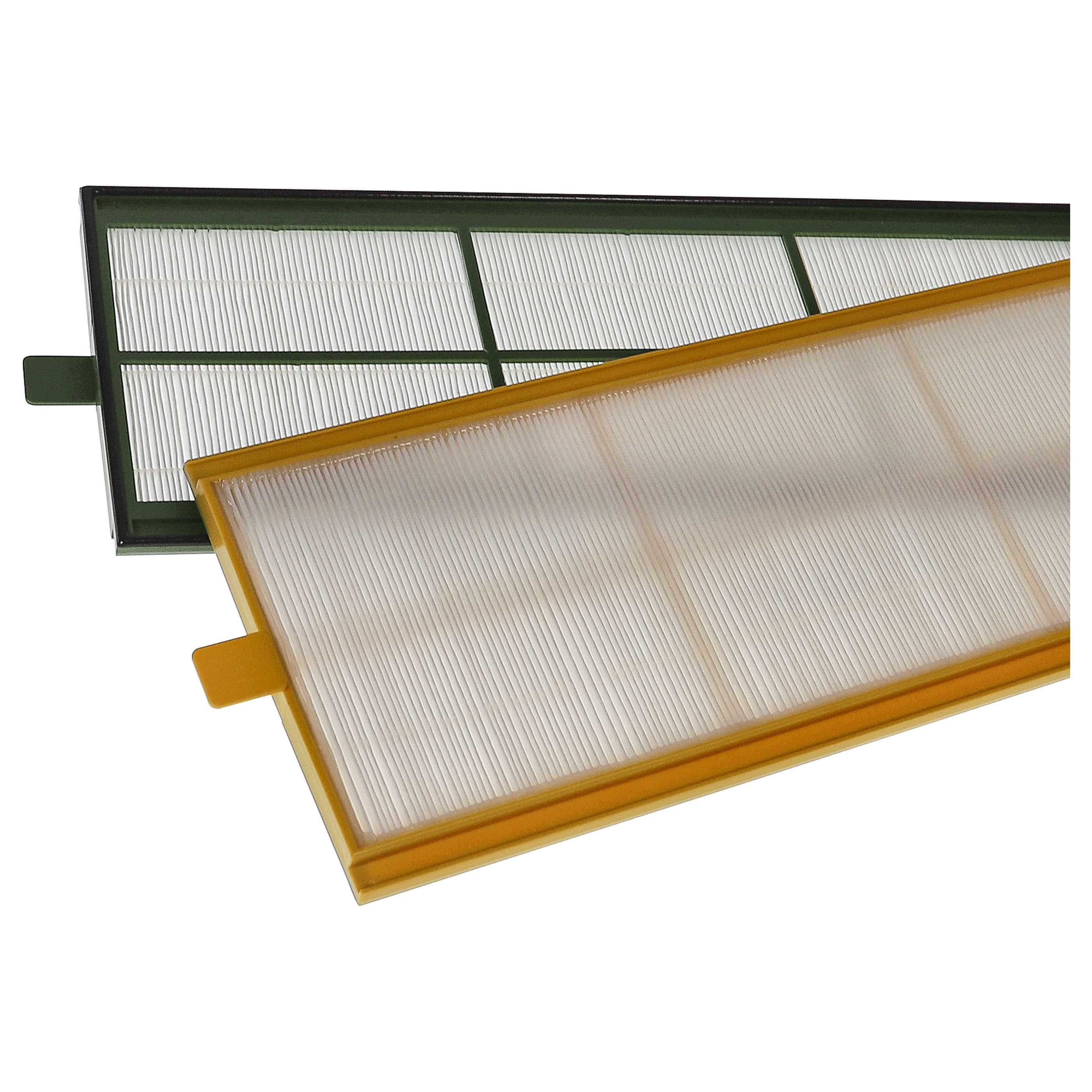 8-tlgs. Filterset als Ersatz für Zehnder 006040200, 006040202 für Zehnder Lüfter u.a. - 50 x 16 x 1 cm