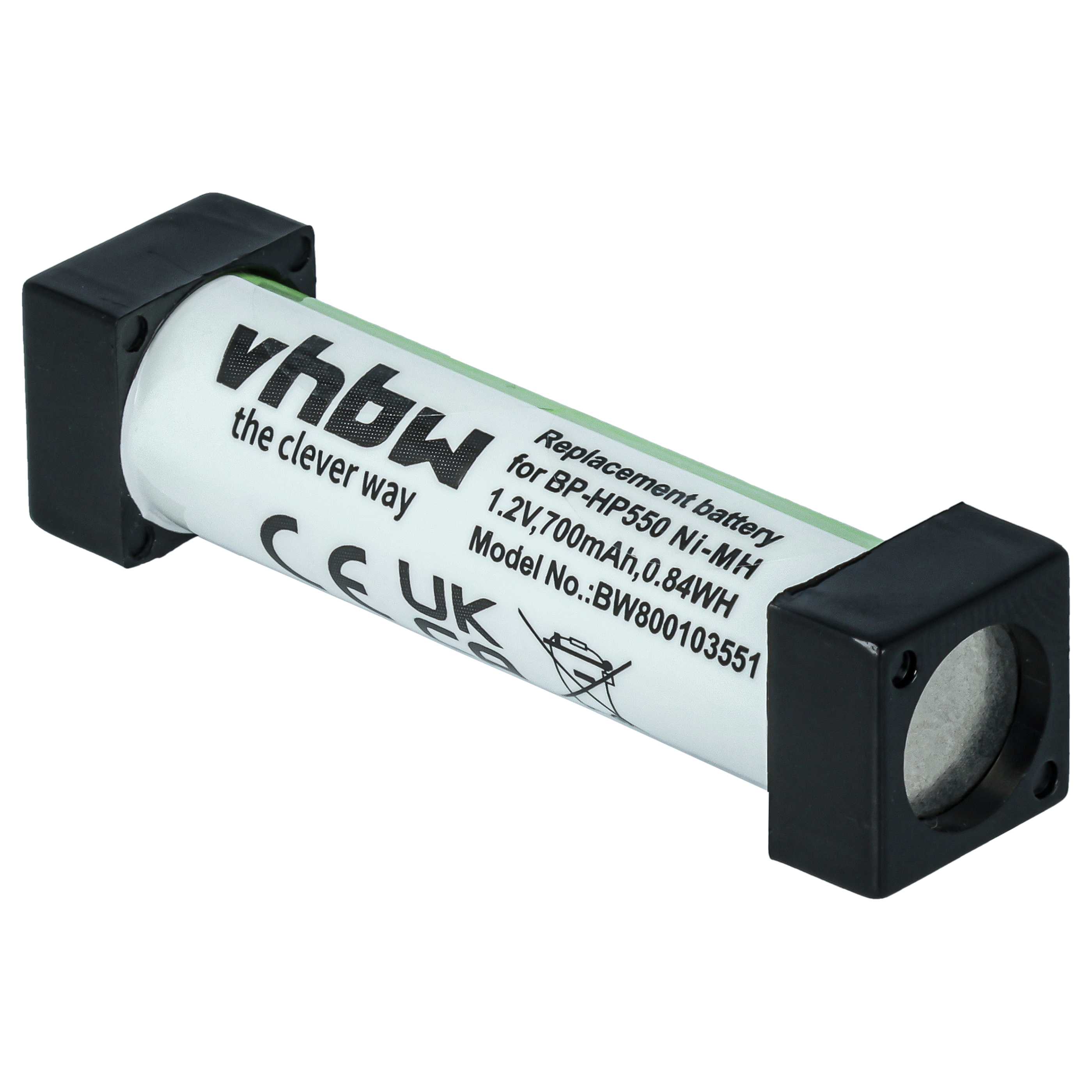 Wireless Headset 2x Battery replaces Sony BP-HP550, 1-756-316-22, 1-756-316-21 - 700 mAh 1.2 V NiMH