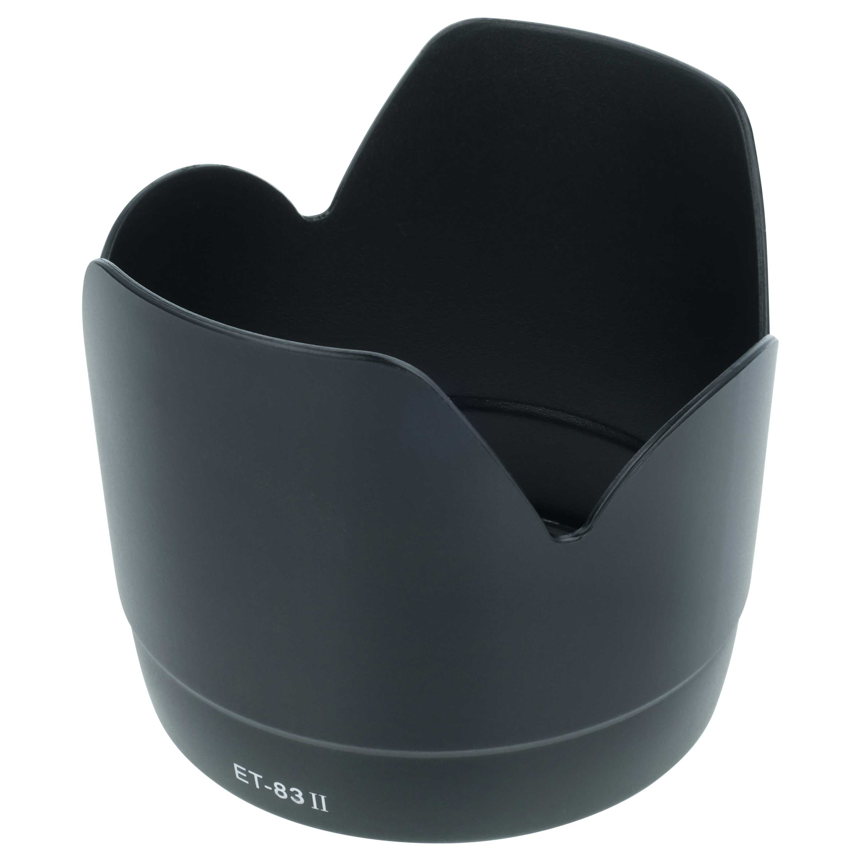 Lens Hood replaces Canon ET-83 II for Canon Lens with 77 mm Diameter, plastic, black
