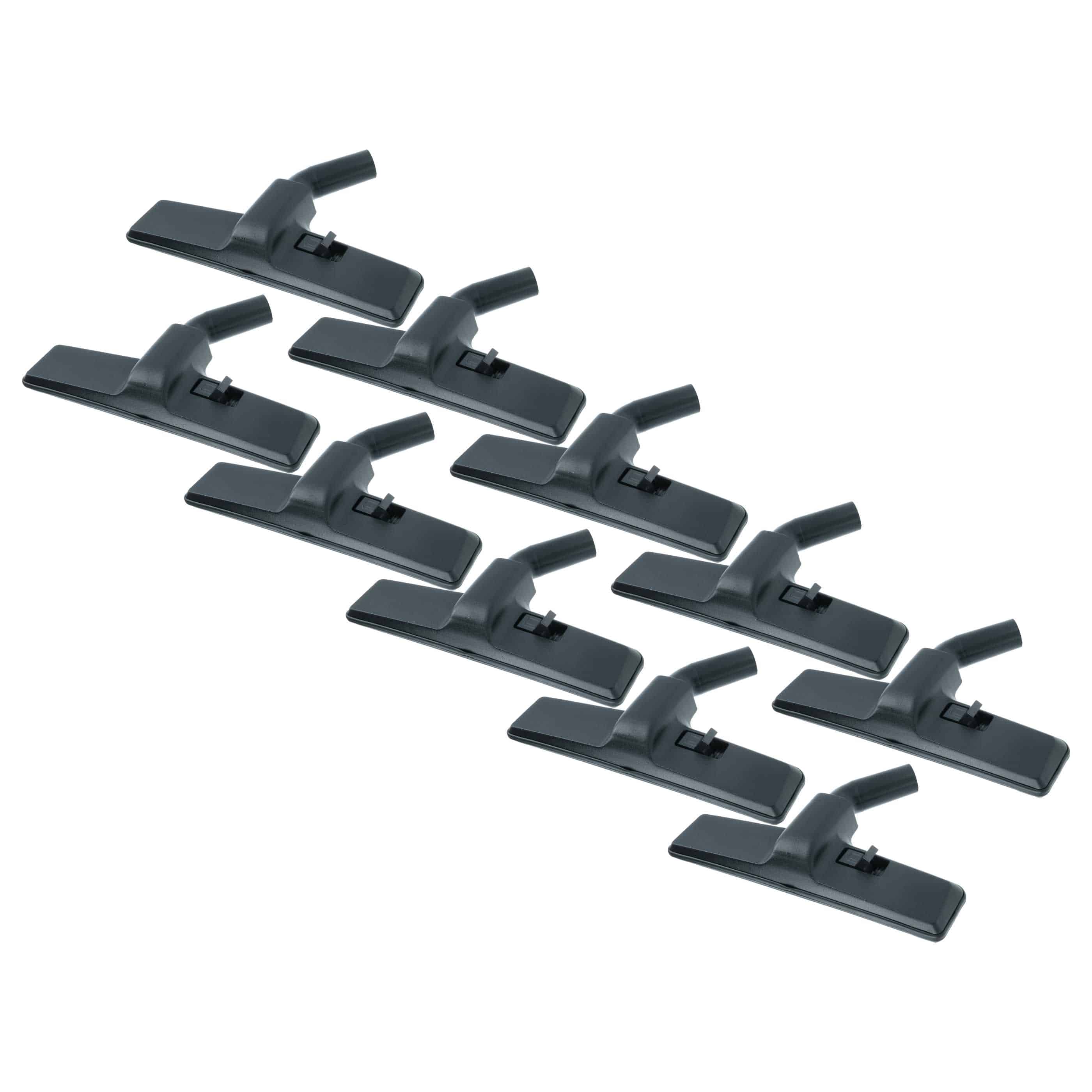 10x Vacuum Cleaner Floor Nozzle for Hitachi CV-300 P, CV-100, CV-145, CV-160 , 32 mm Connection, 20cm
