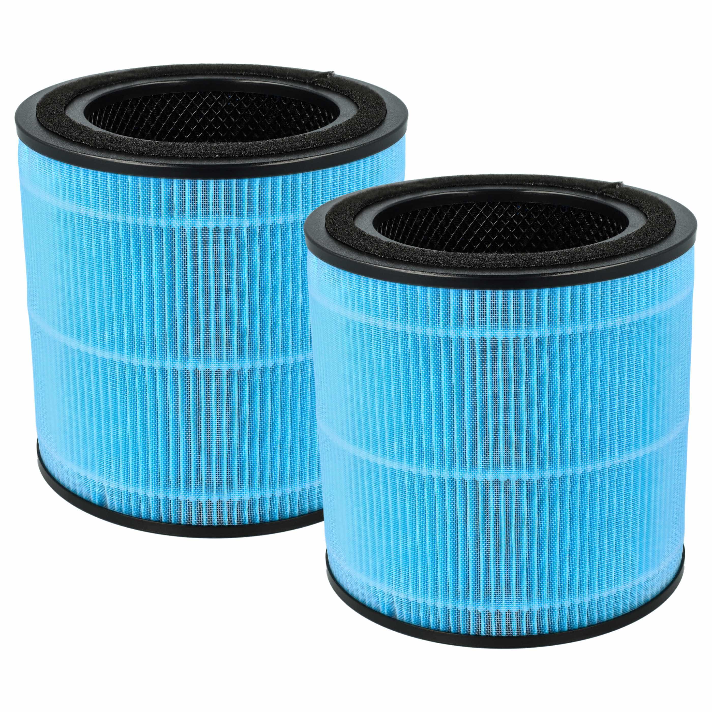 2x HEPA Filter replaces Airtok AP0601-RF for Airtok Air Humidifier - Activated Carbon