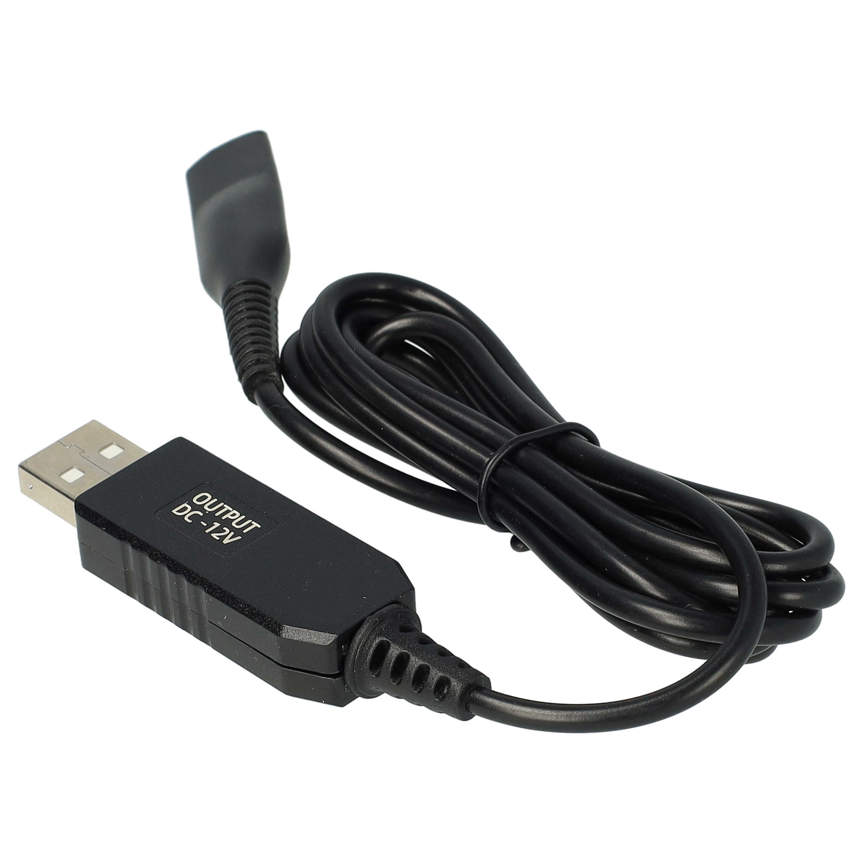 USB Ladekabel passend für Braun, Oral-B HC20 Rasierer, Epilierer, Zahnbürste u.a. - 120 cm