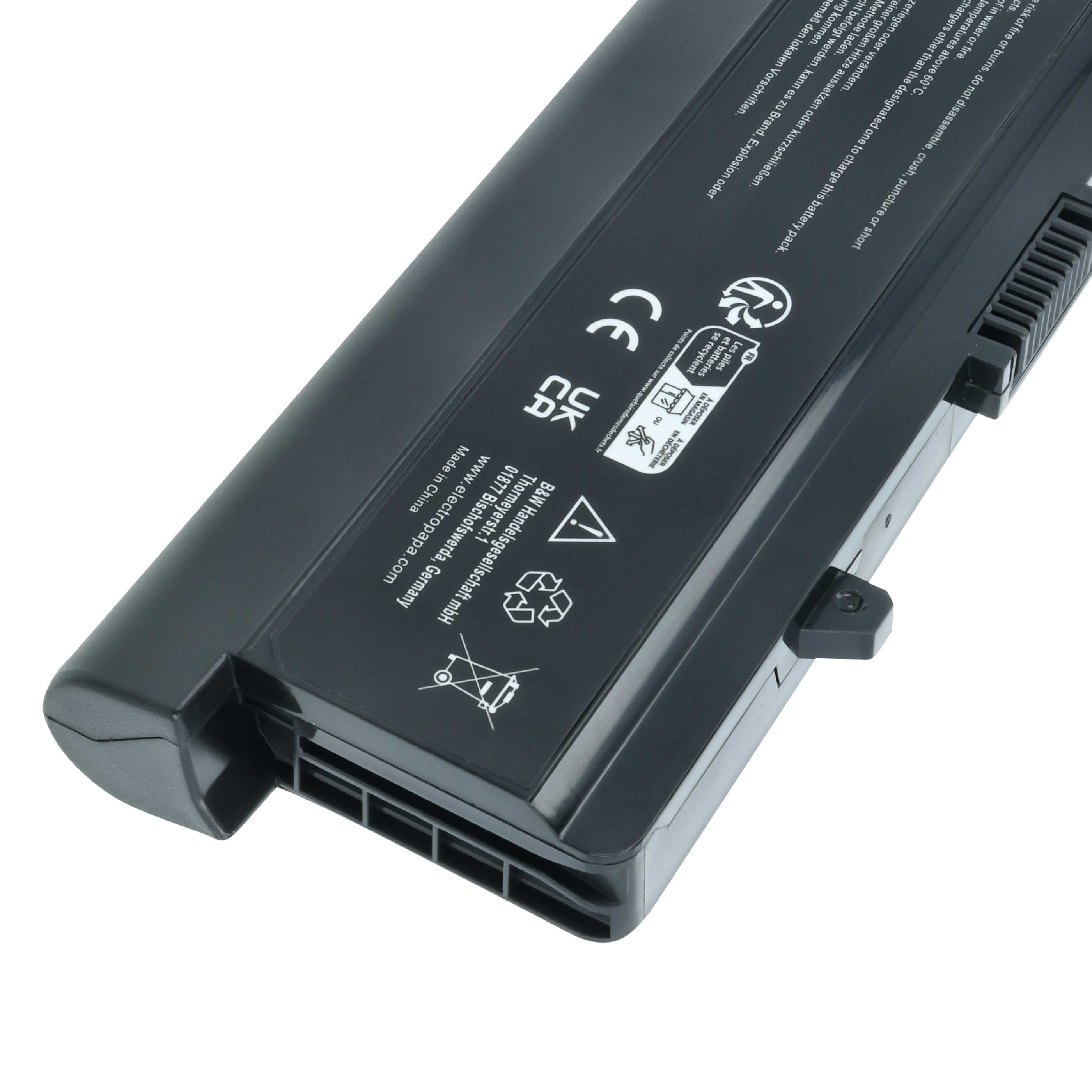 Akumulator do laptopa zamiennik Dell 0GW252, 312-0625, 312-0566, 312-0567 - 6600 mAh 11,1 V Li-Ion, czarny