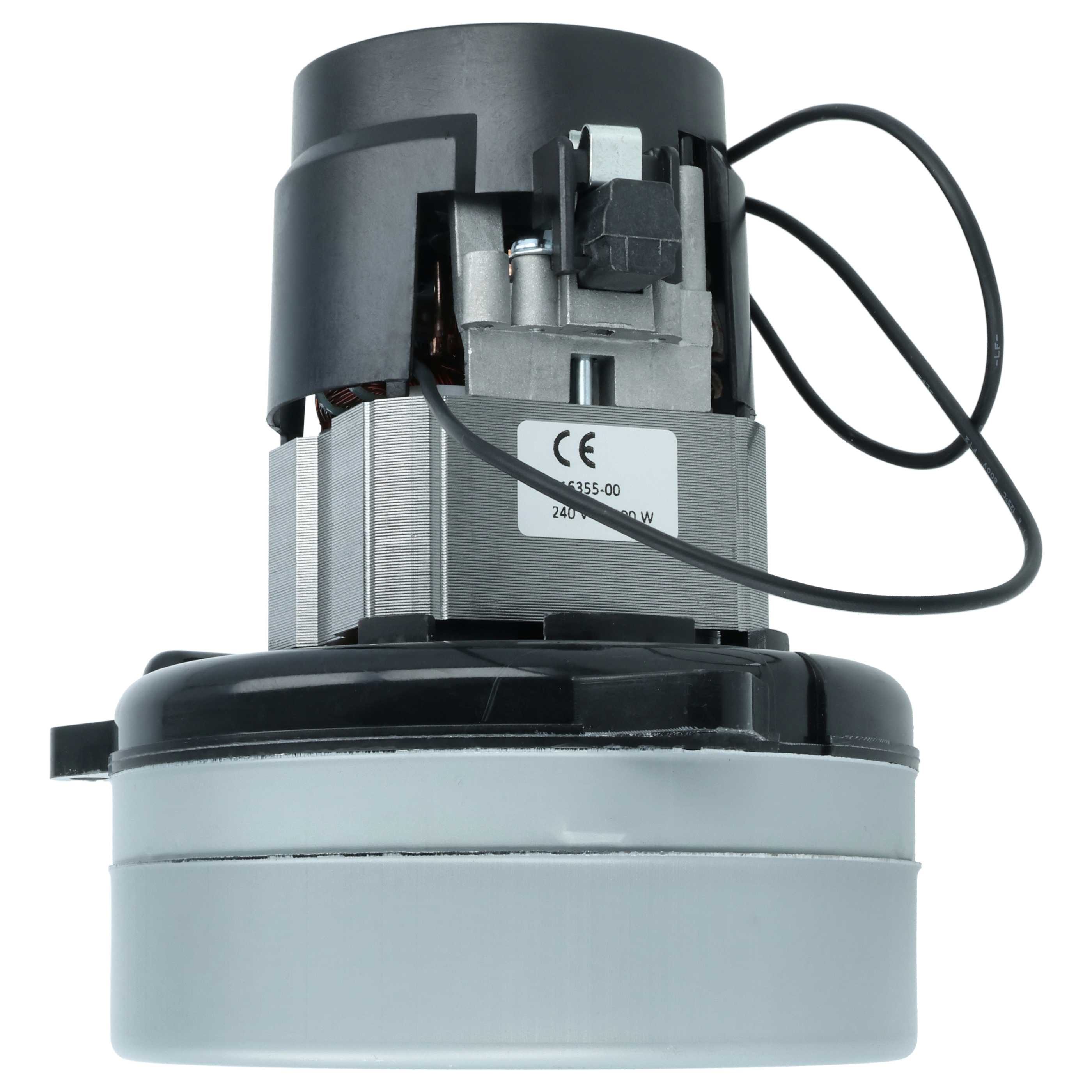 Motor als Ersatz für Ametek 116213, 115961 für Nilfisk-Alto Staubsauger u.a. - Ersatz-Staubsaugermotor, 1200 W