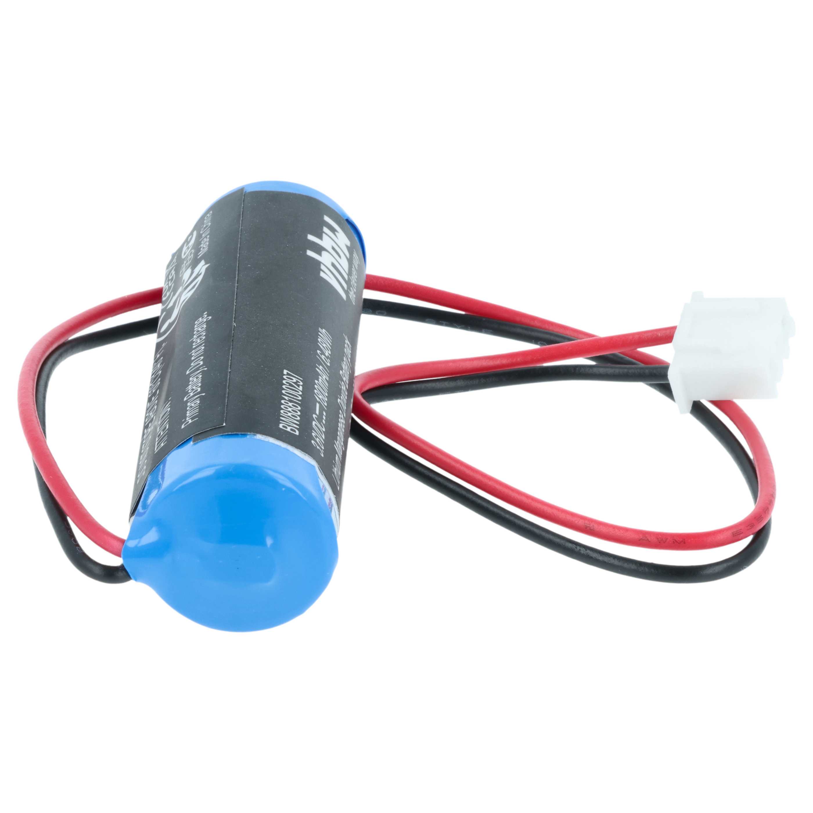 Bateria do PLC programowalnego sterownika zamiennik Mitsubishi F2-40BL, FX2N-48M - 1800 mAh 3,6 V Li-SOCl2