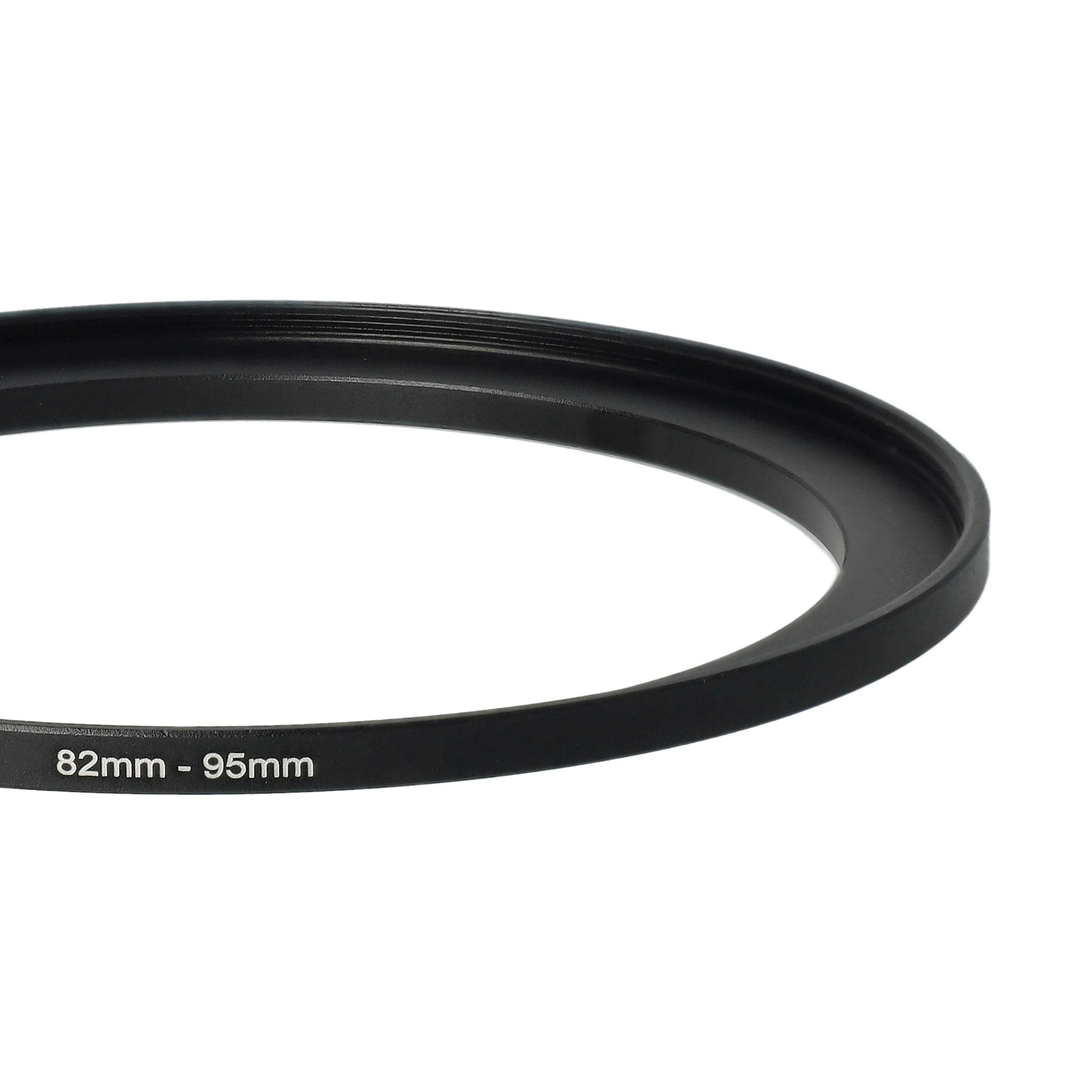 Step-Up-Ring Adapter 82 mm auf 95 mm passend für diverse Kamera-Objektive - Filteradapter