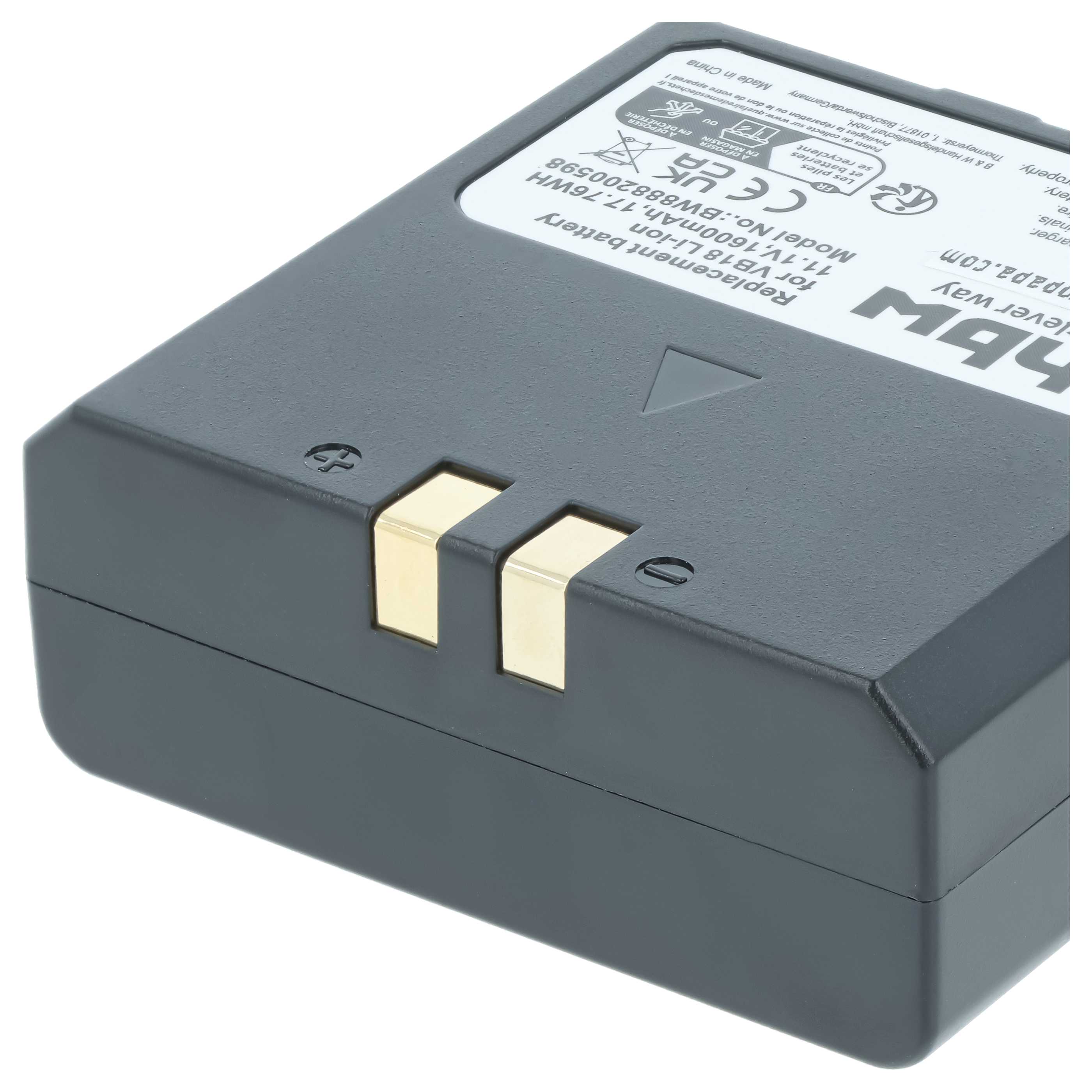 Camera Flash Unit Battery replaces Flashpoint FPLFSMZLRB - 1600 mAh 11.1 V Li-Ion