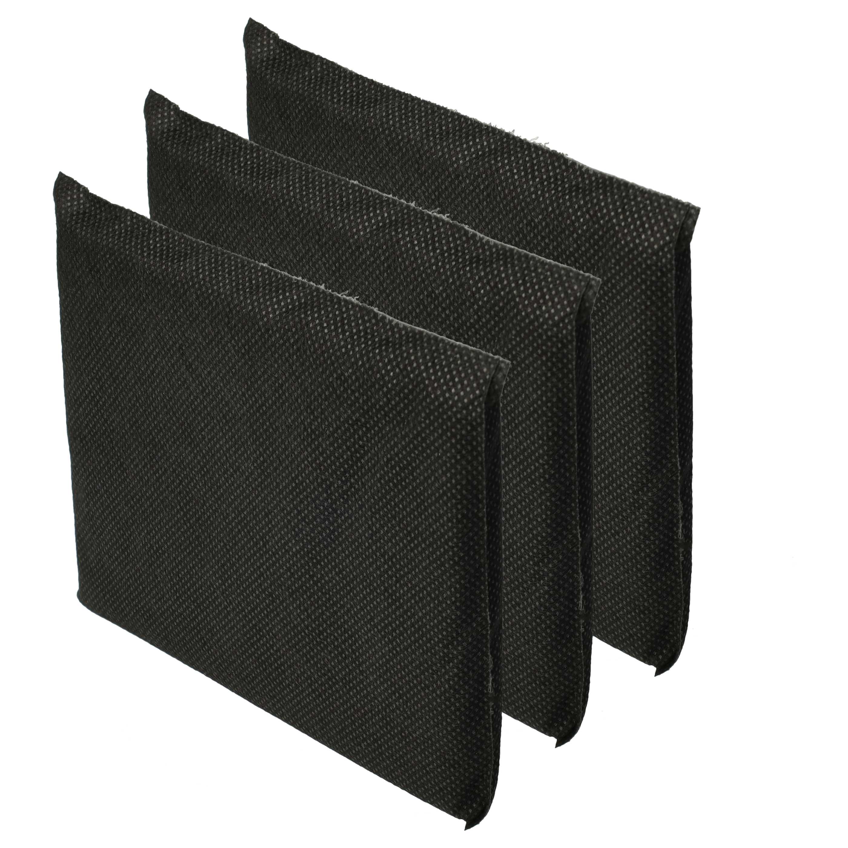 3x Air Filter replaces AEG/Electrolux 2081625036, 2081625010 for Juno Fridge - Activated Carbon