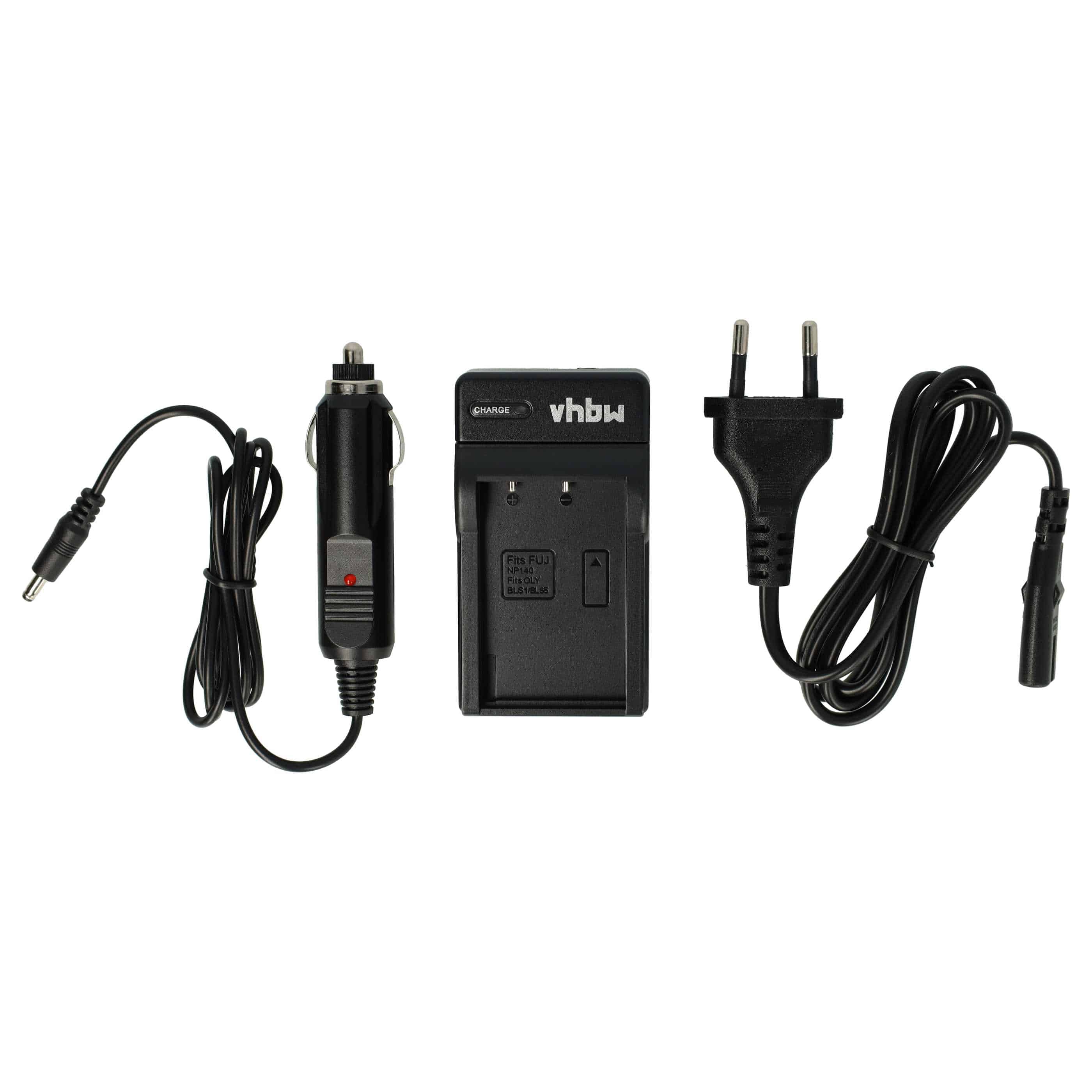 Battery Charger suitable for Fuji NP-140 Camera etc. - 0.6 A, 8.4 V