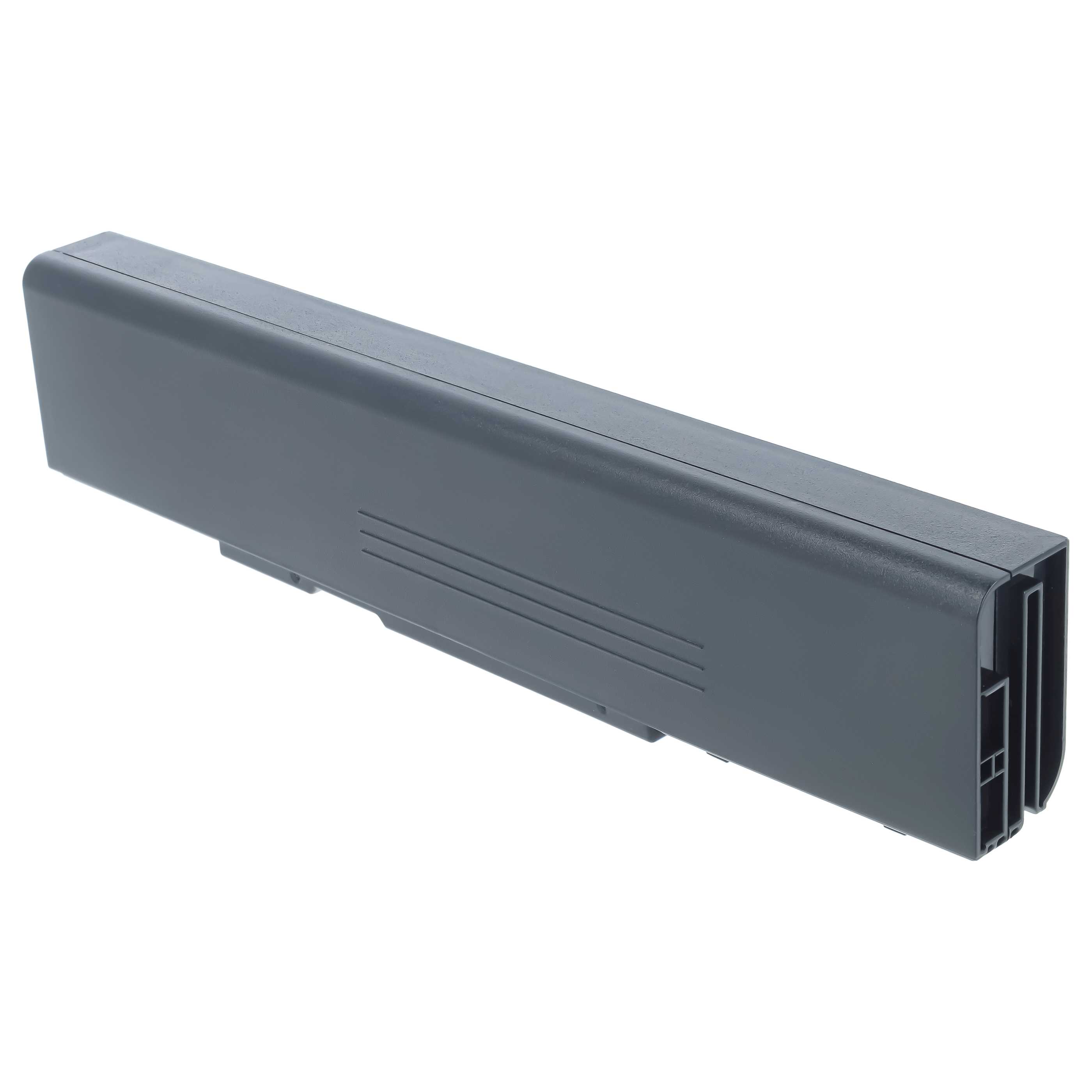 Batería recargable reemplaza Toshiba PA3788, PA3788U-1BRS para notebook - 4400 mAh 10,8 V Li-Ion negro