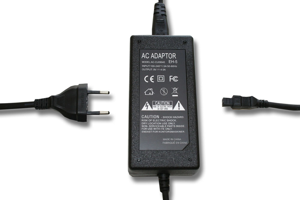 Power Supply replaces EH-5EH-5aEH5EH5a for Camera - 2 m, 9 V 4.5 A