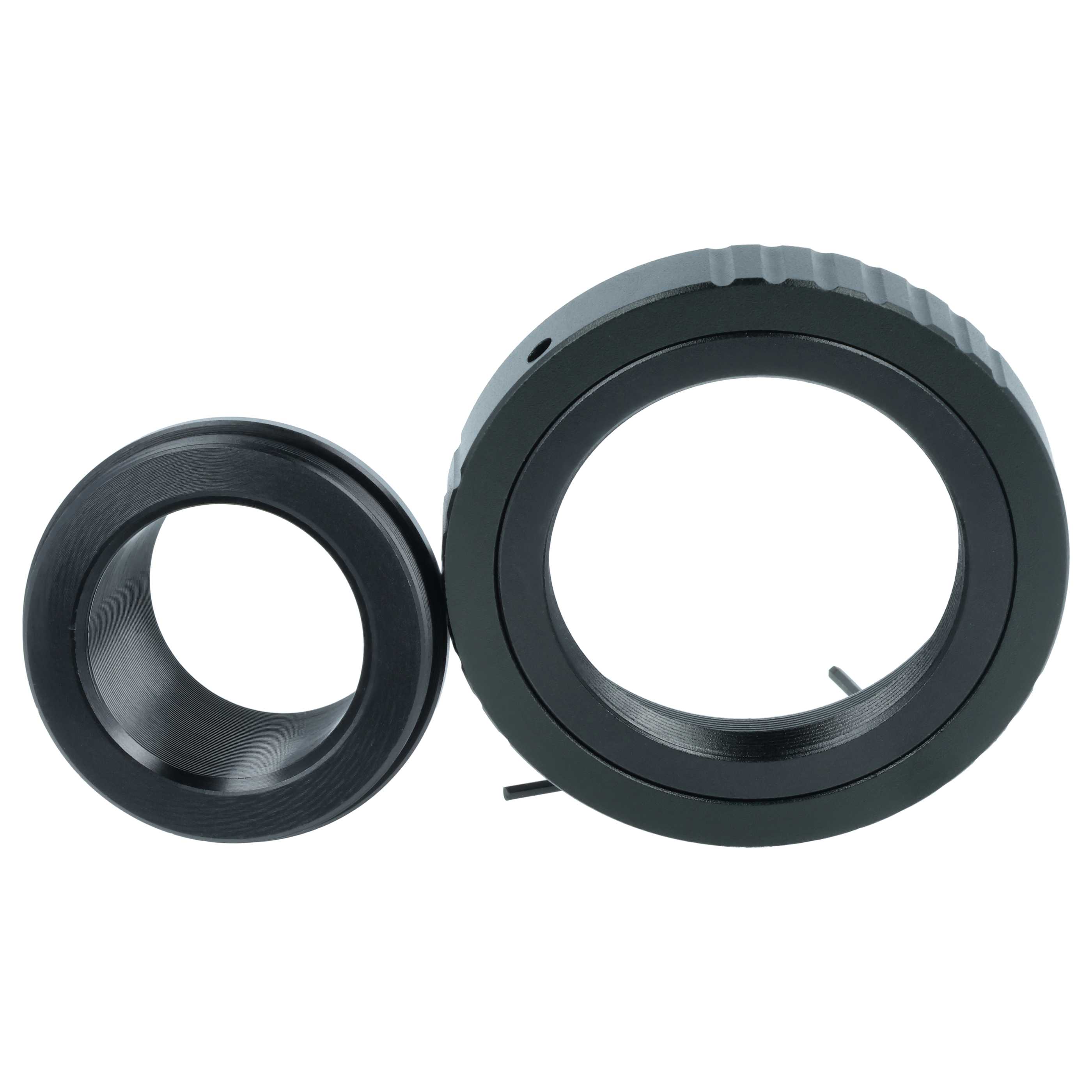 2x Adattatore ad anello T2 per macchine fotografiche, telescopi Canon EOS 500D, 80D, 550D, Kiss X80- 1,25", M4