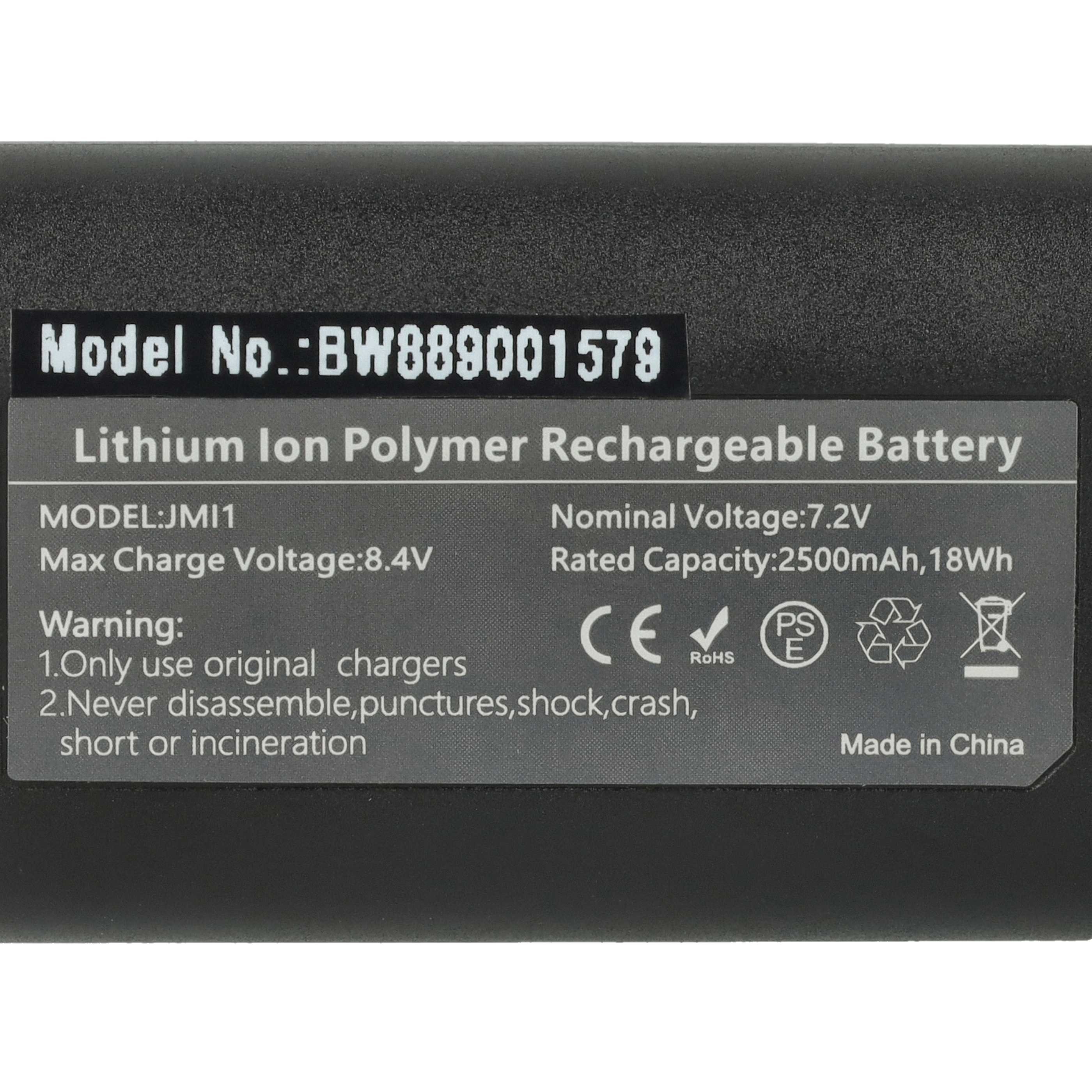 2x Batteries remplace DJI 198151, 1000007355 pour drone DJI- 2500mAh 7,4V Li-ion