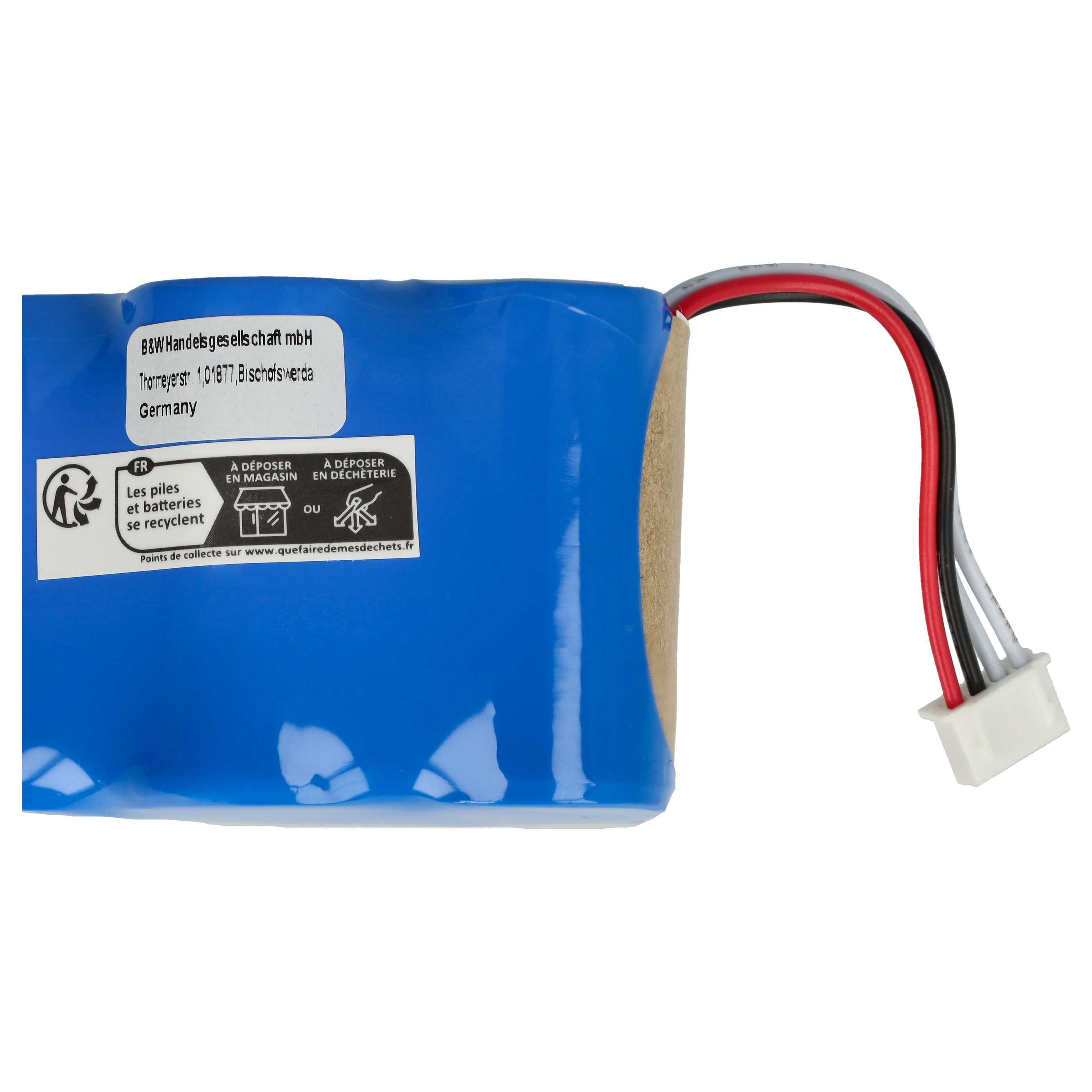 Akku als Ersatz für 945-0005, 945-0006, 205-0001, 945-0024, LP43SC3300P5 für Hoover - 3300mAh 6V NiMH