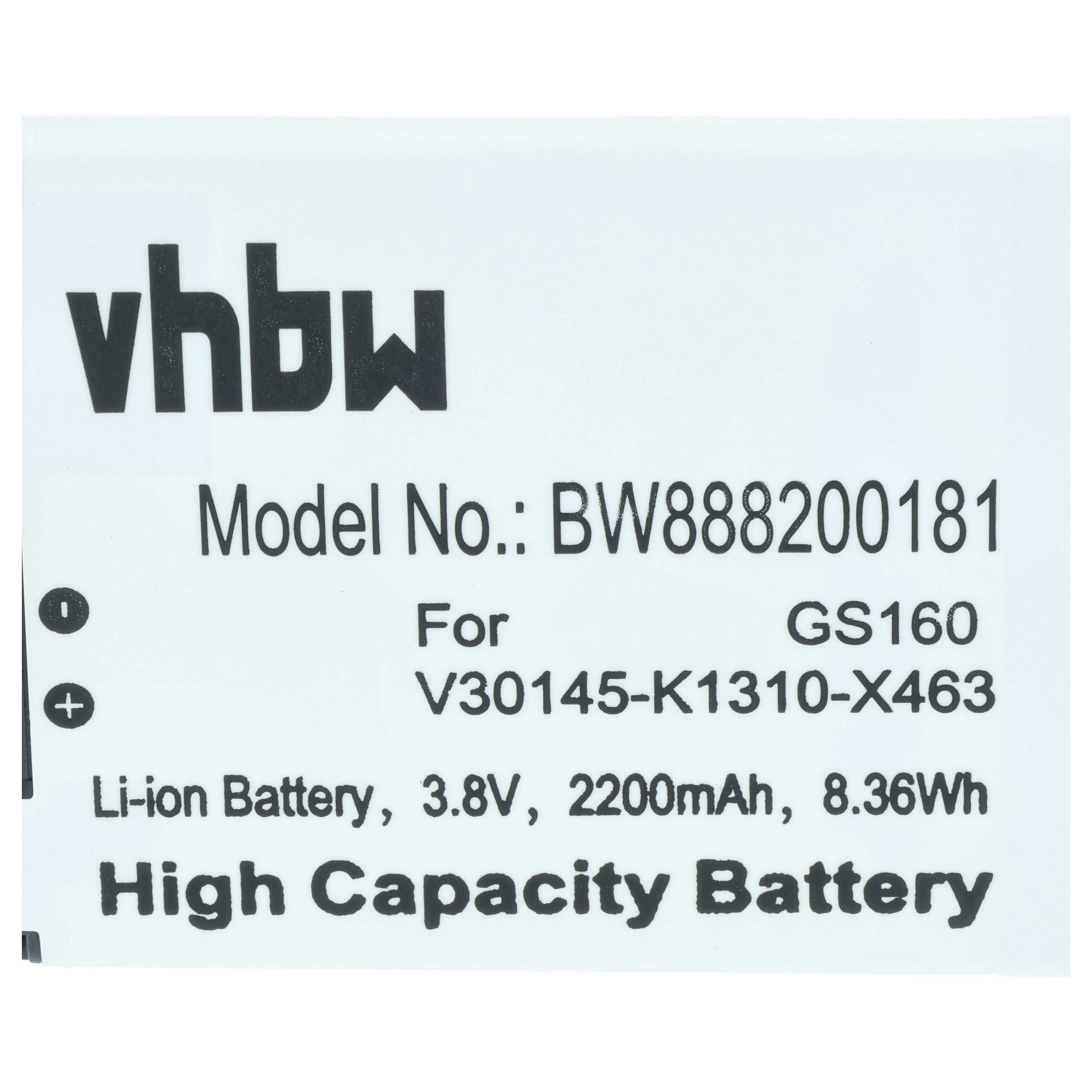 Akumulator do telefonu smartfona zamiennik Gigaset V30145-K1310-X463 - 2200 mAh 3,8 V Li-Ion