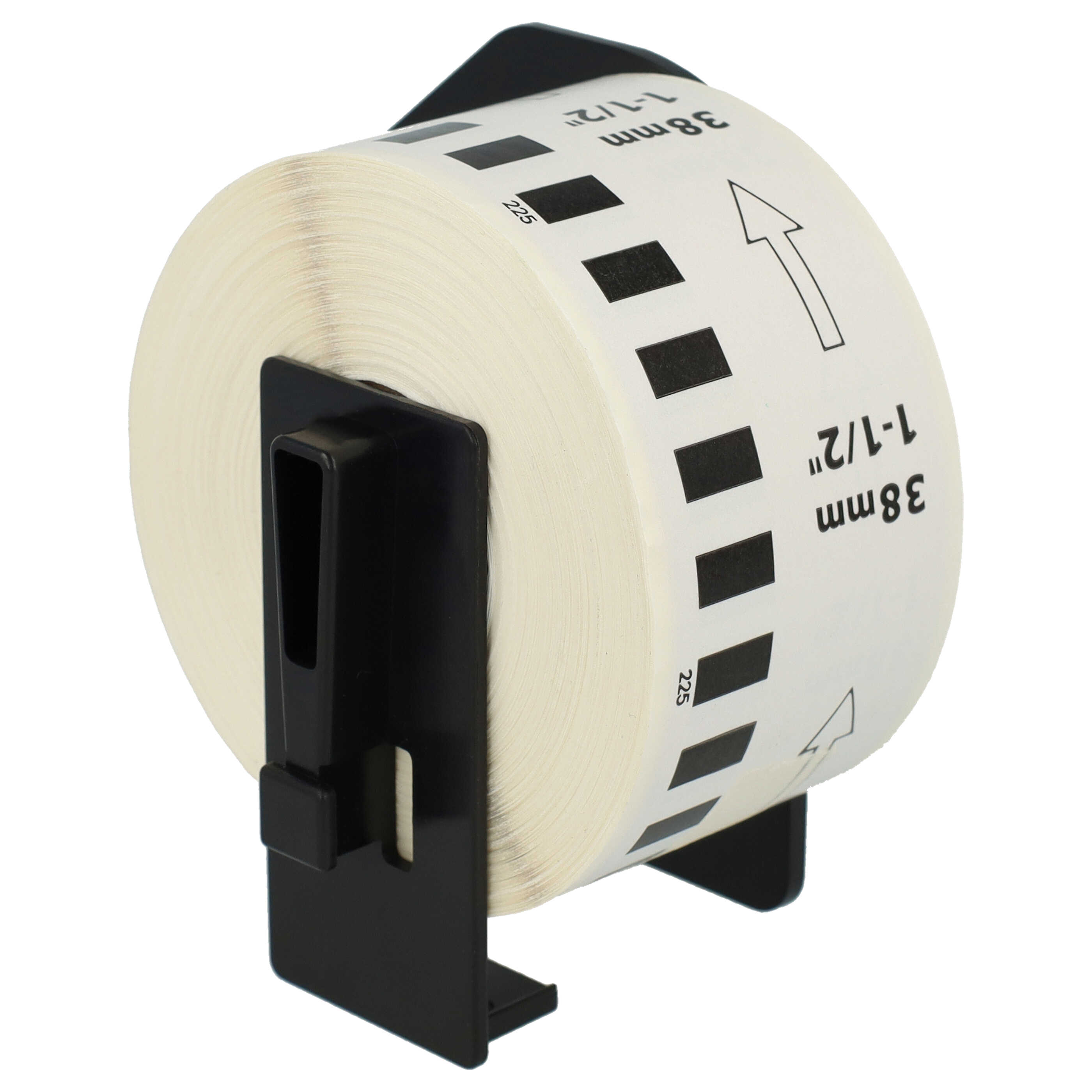 Labels replaces Brother DK-22225 for Labeller - 38 mm x 30.48m + Holder
