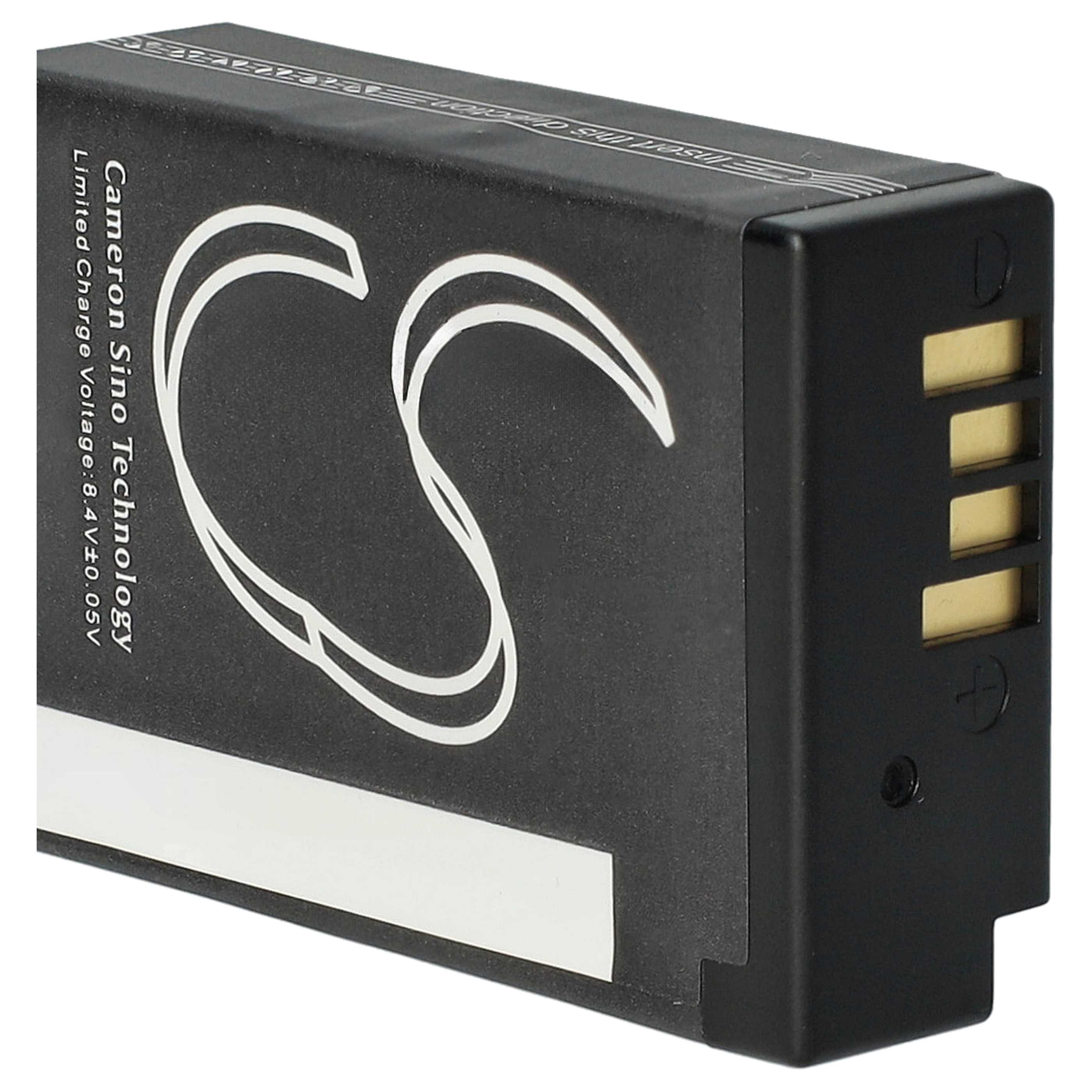 2x Battery replaces Canon LP-E17 - 950mAh, 7.2V, Li-Ion