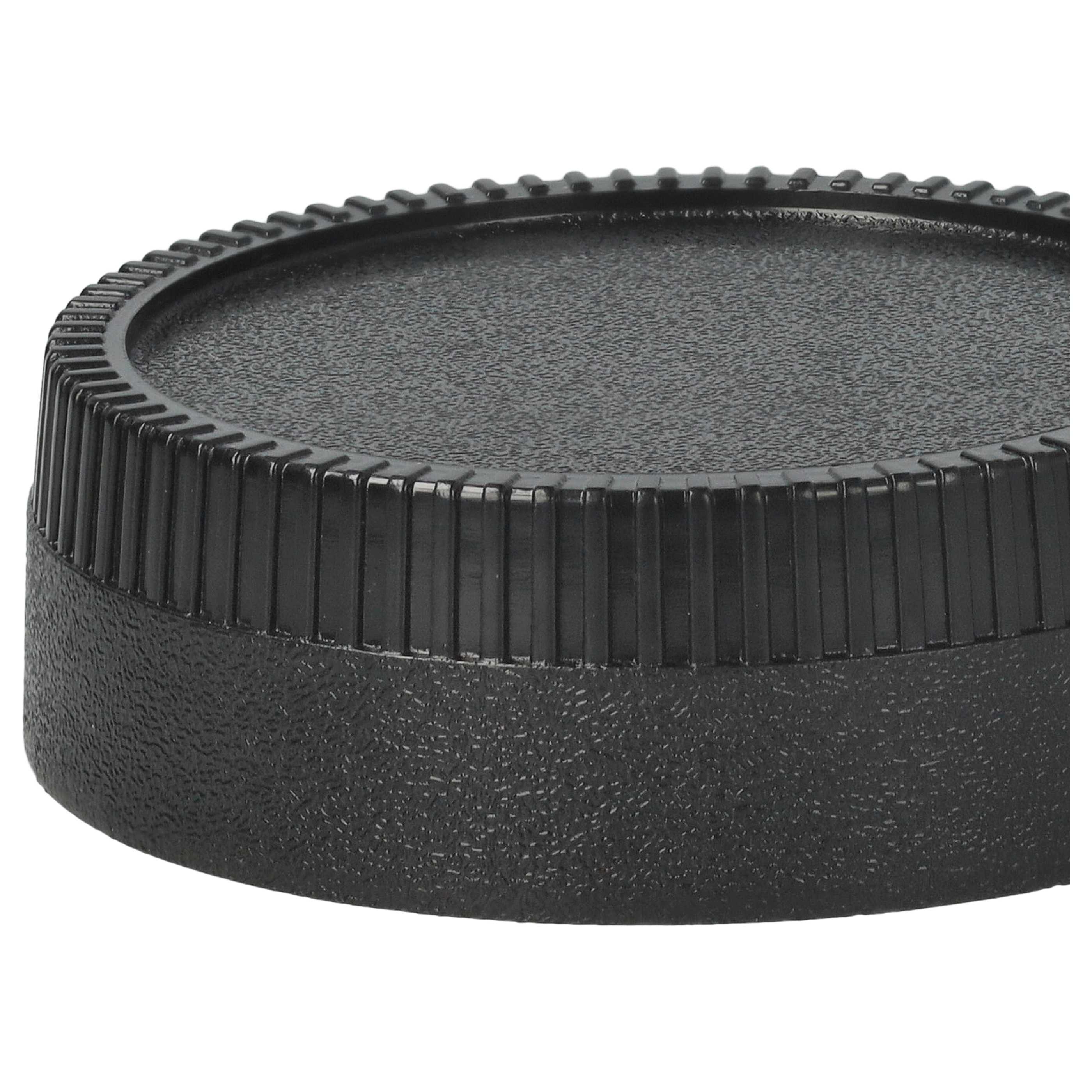 Bouchon d'objectif arrière pour D3000 Nikon avec monture F - noir