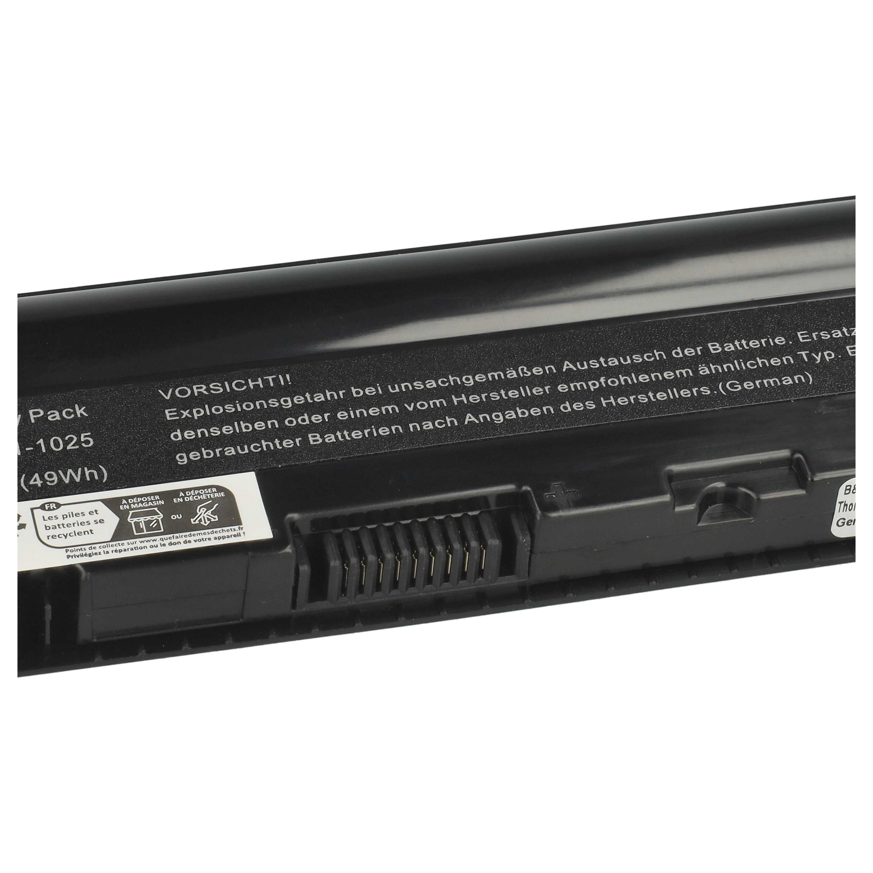 Akumulator do laptopa zamiennik Asus A31-1025, A32-1025 - 4400 mAh 10,8 V Li-Ion, czarny