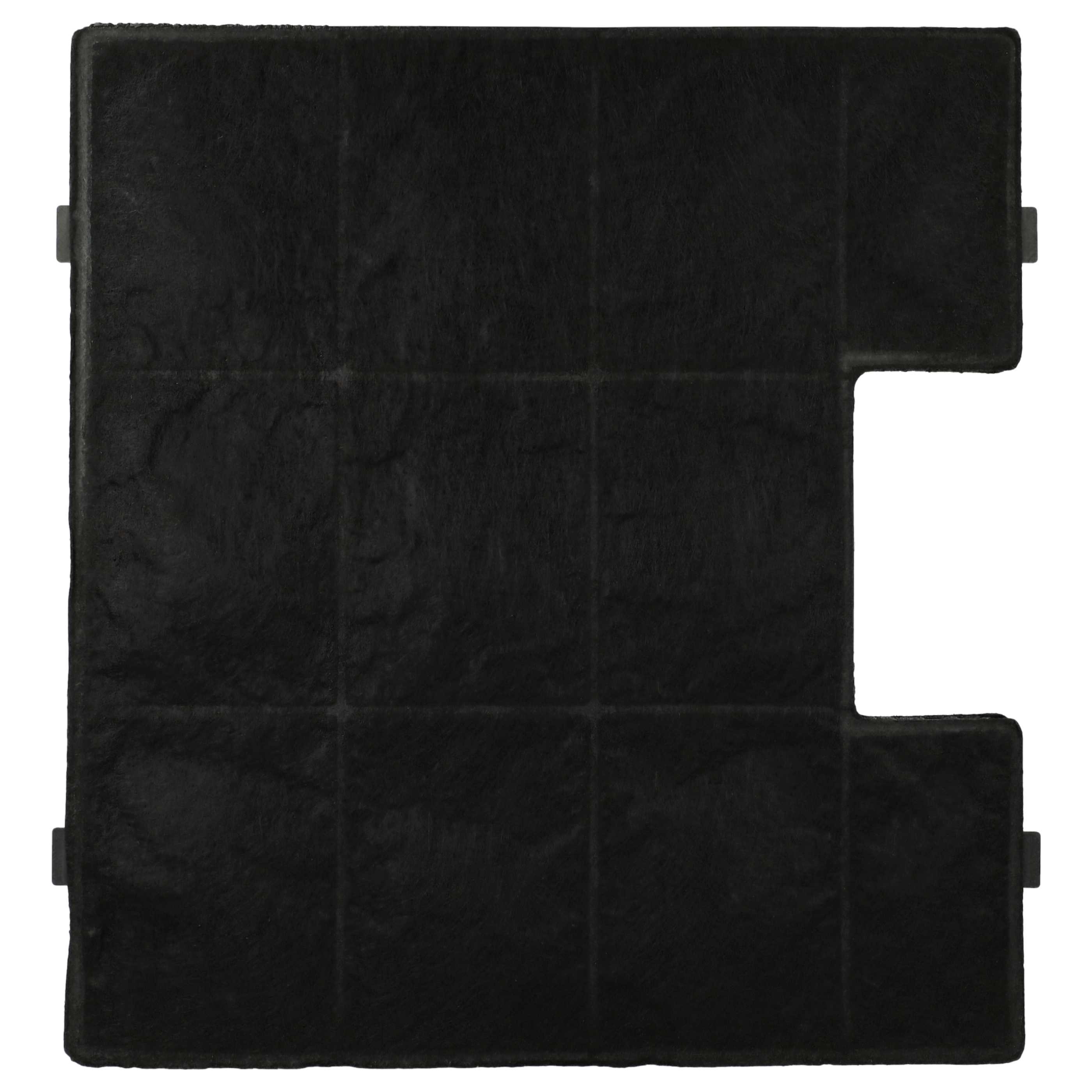 2x Filtres à charbon actif remplace Amica KF17147, KF17141 pour hotte Zelmer