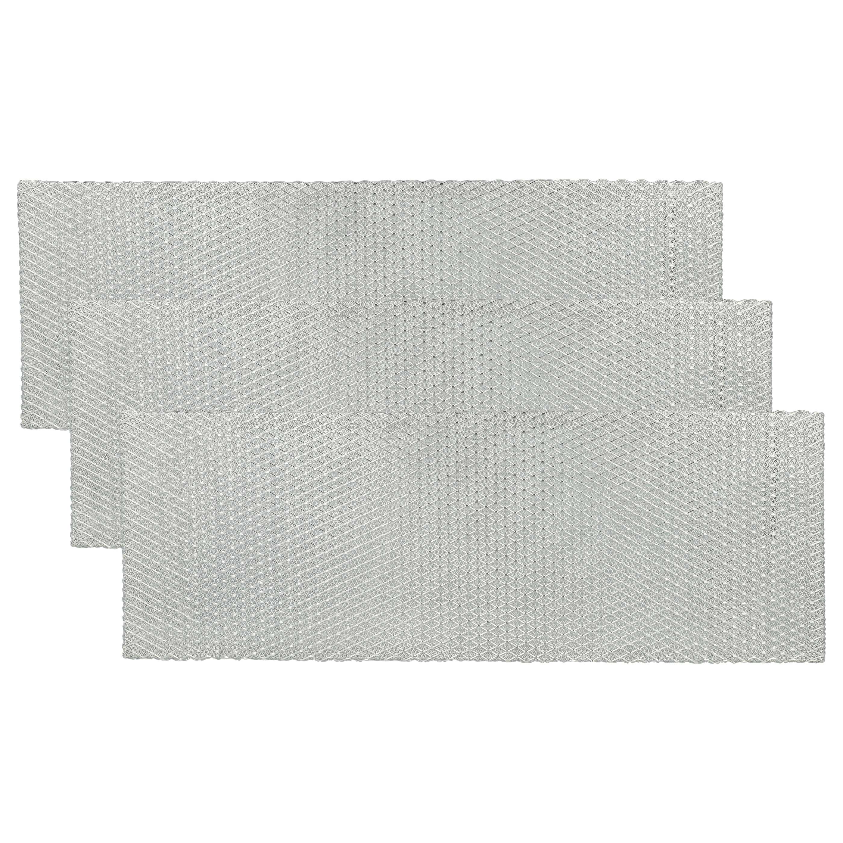 3x Filtres métal remplace Bauknecht 481948048232 pour hotte aspirante