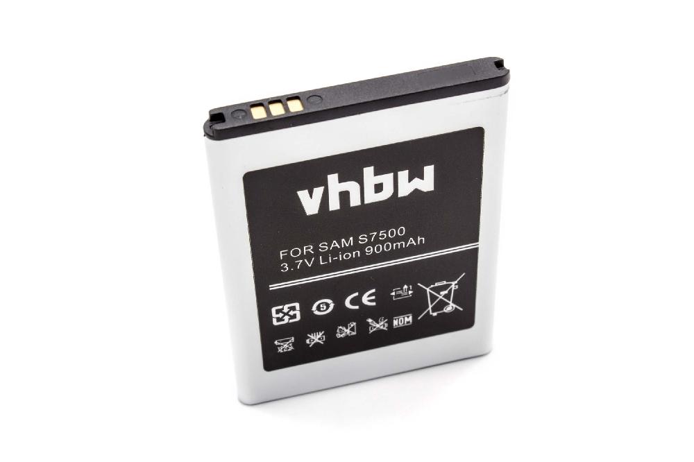 Batterie remplace Samsung EB464358VU pour téléphone portable - 900mAh, 3,7V, Li-ion