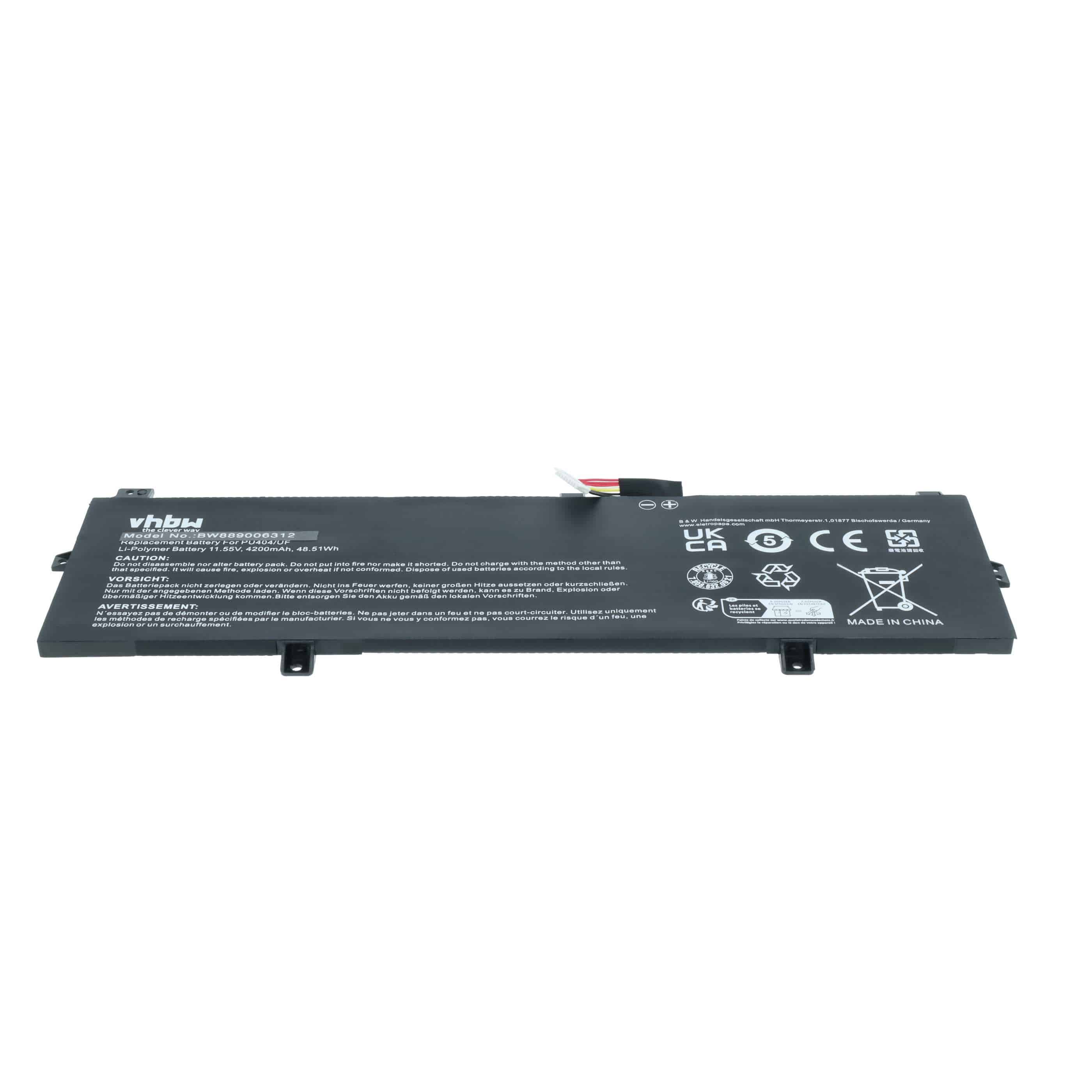 Akumulator do laptopa zamiennik Asus 0B200-02860000, C31N1620-R - 4200 mAh 11,55 V LiPo