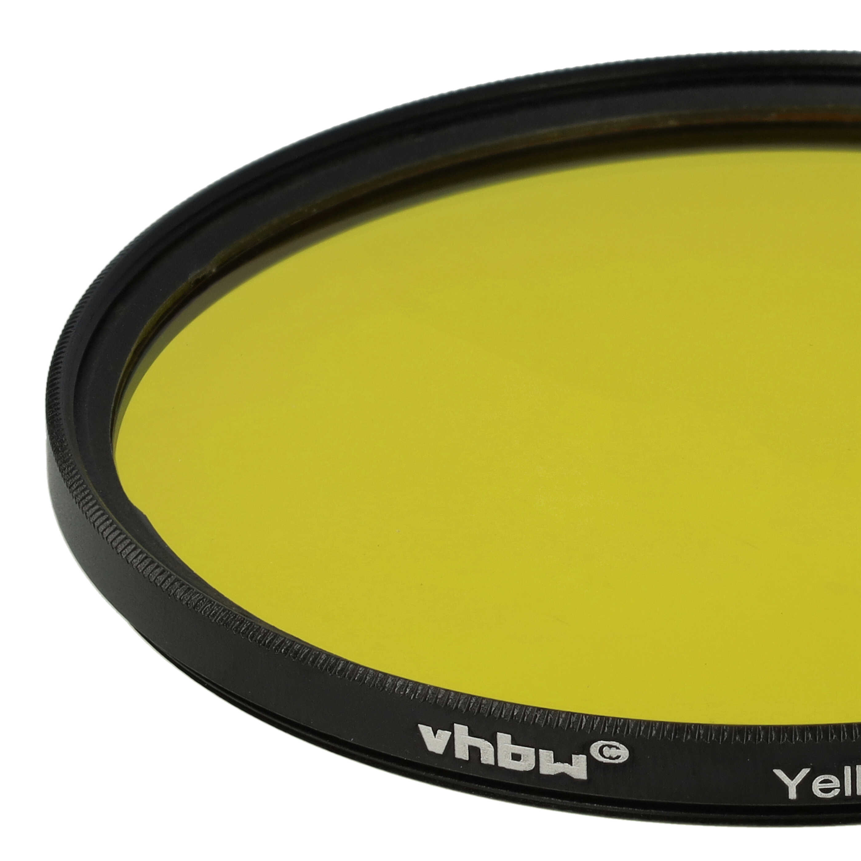 Filtro colorato per obiettivi fotocamera con filettatura da 77 mm - filtro giallo