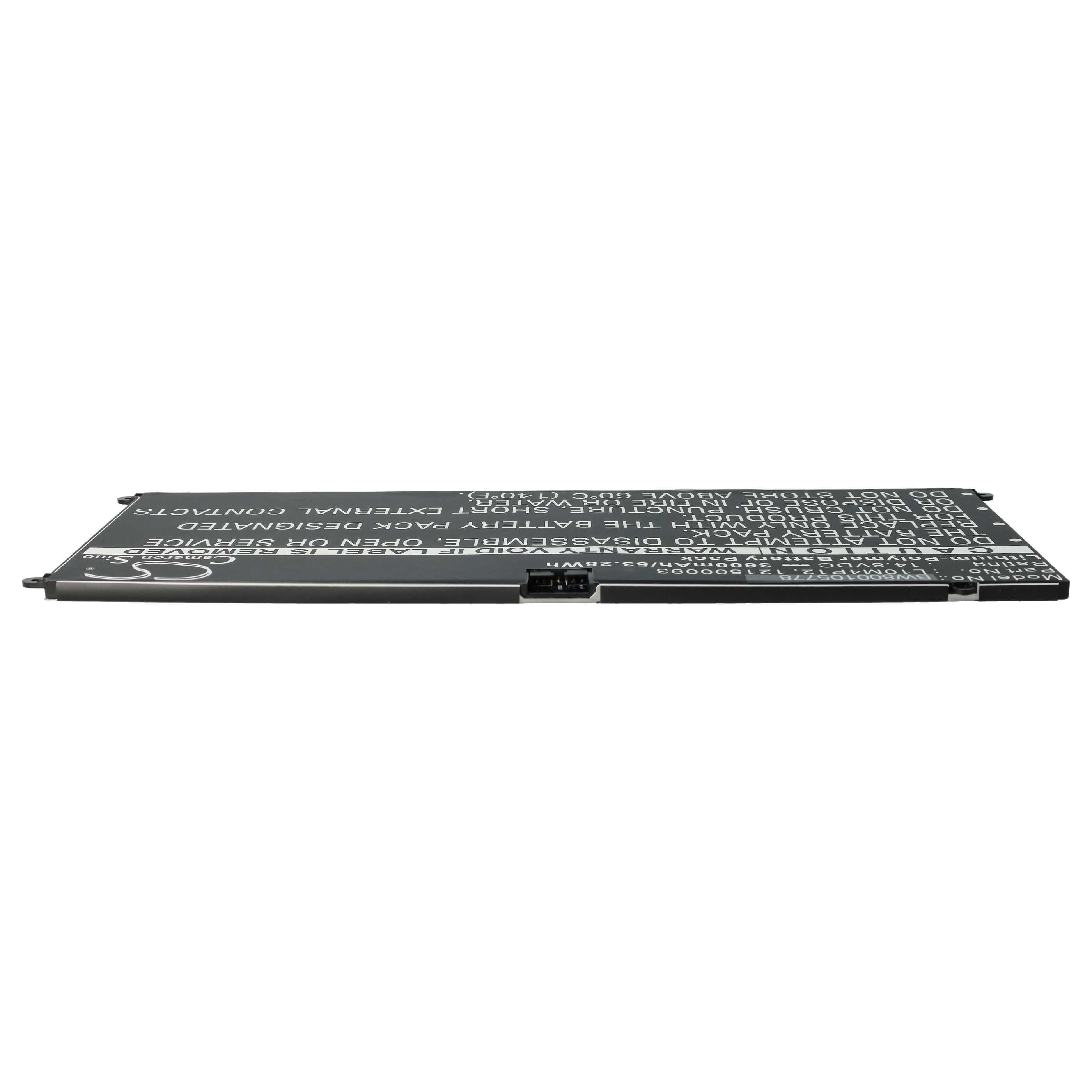 Akumulator do laptopa zamiennik Lenovo L10M4P12, 121500093 - 3600 mAh 14,8 V LiPo, czarny
