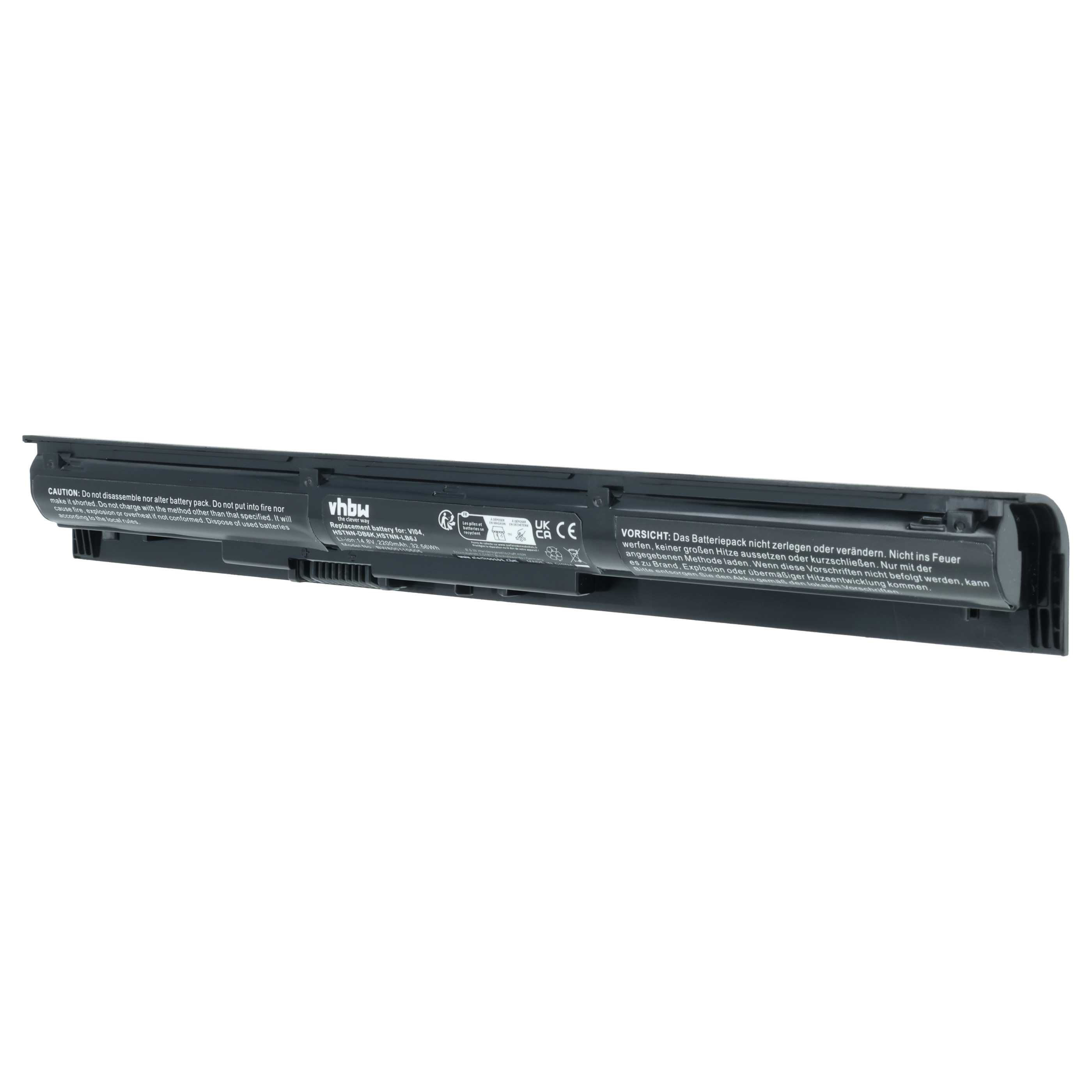 Akumulator do laptopa zamiennik HP 756478-421, 756478-541, 756479-421 - 2200 mAh 14,4 V Li-Ion, czarny
