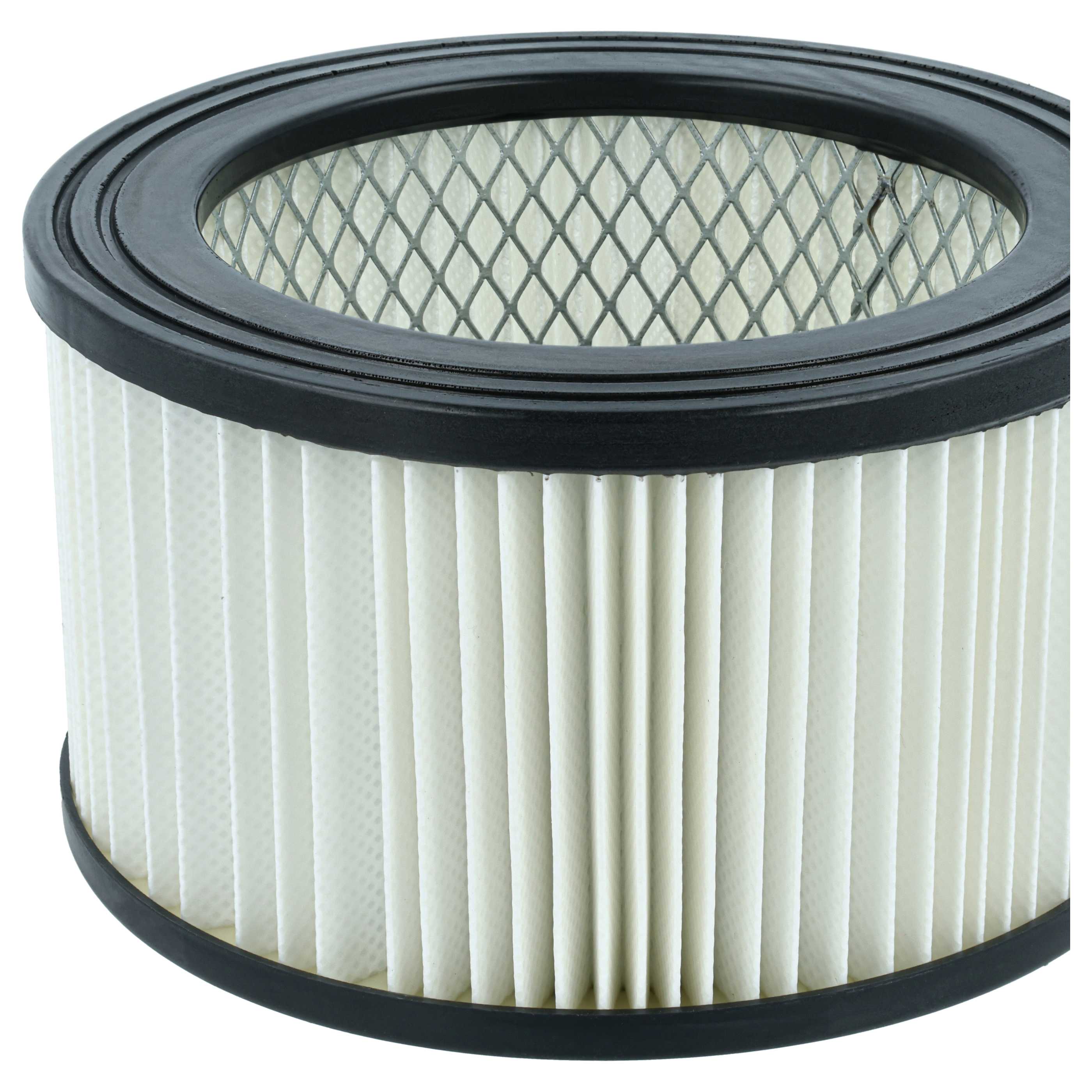 2x HEPA-Filter als Ersatz für Oxeo 760023 für PowerPlus Kaminsauger, schwarz / weiß