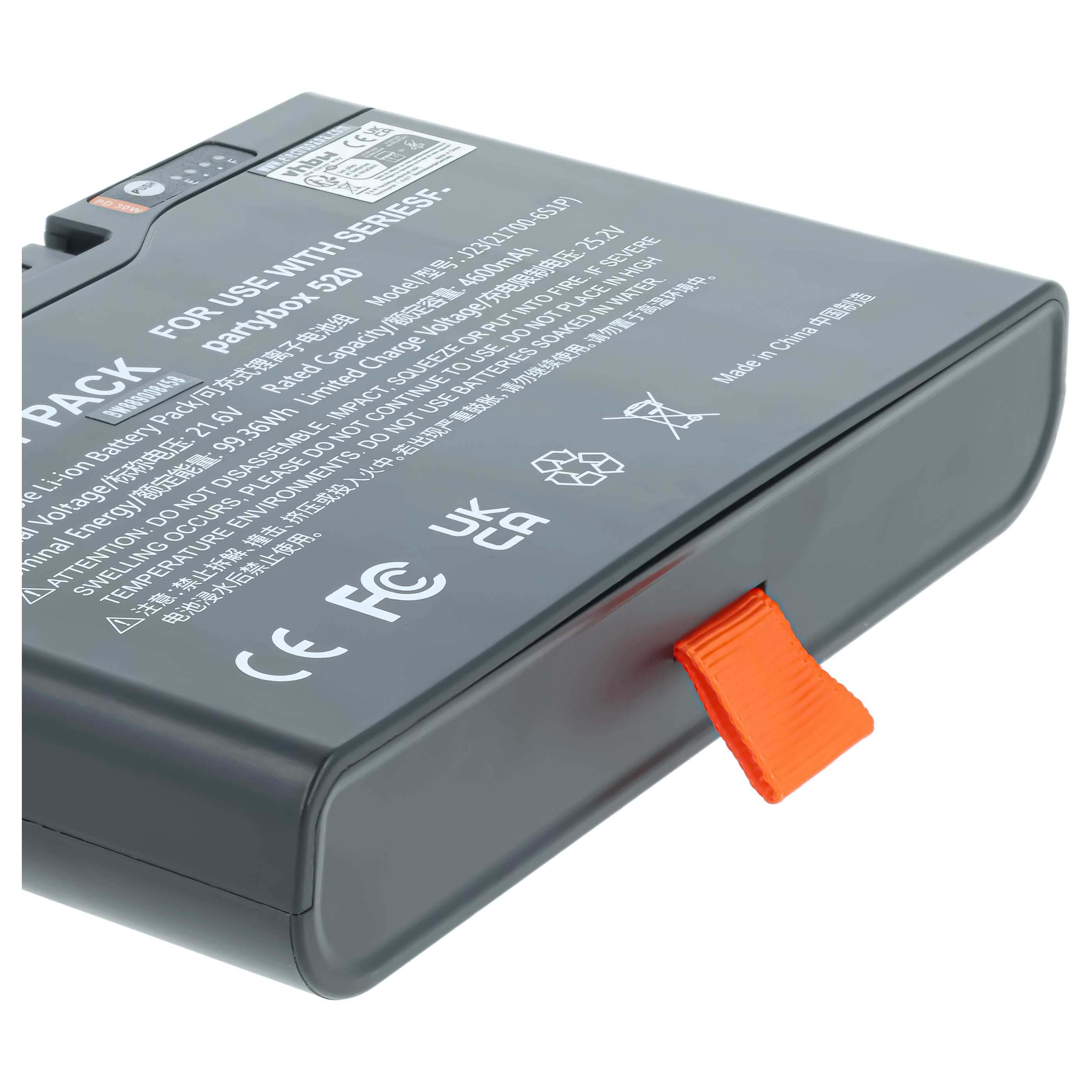 Akumulator do głośnika zamiennik JBL FG6CELL21700G, Battery 600 - Li-Ion 4600mAh