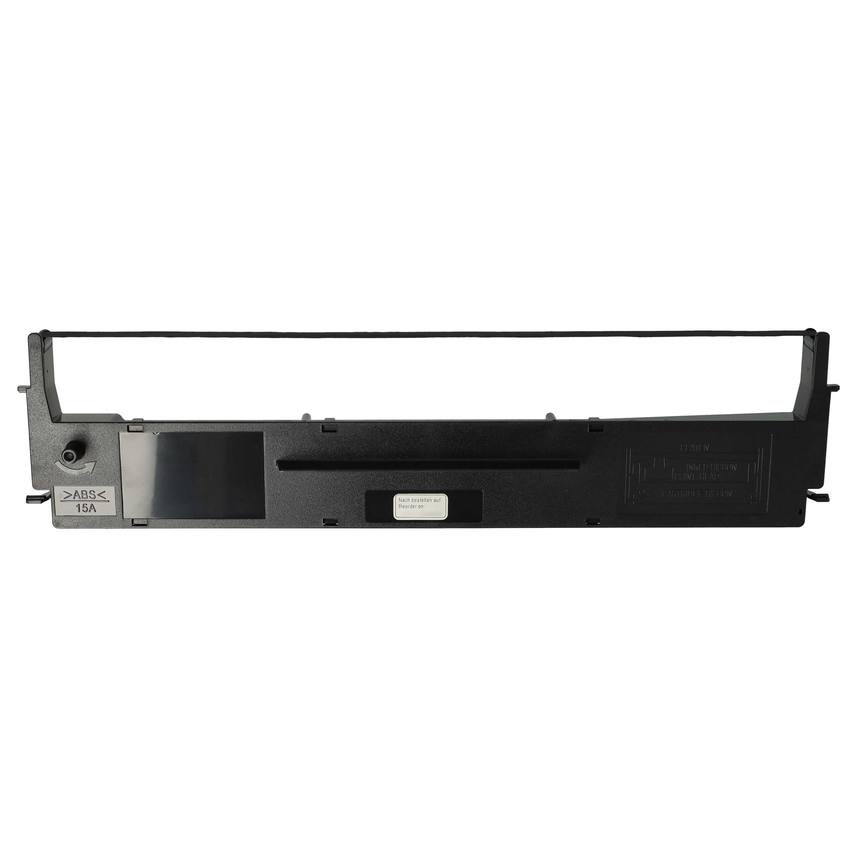 Ink Ribbon replaces Epson C13S015021, S015637 for IBM Dot Matrix, Receipt Printer etc. - Black