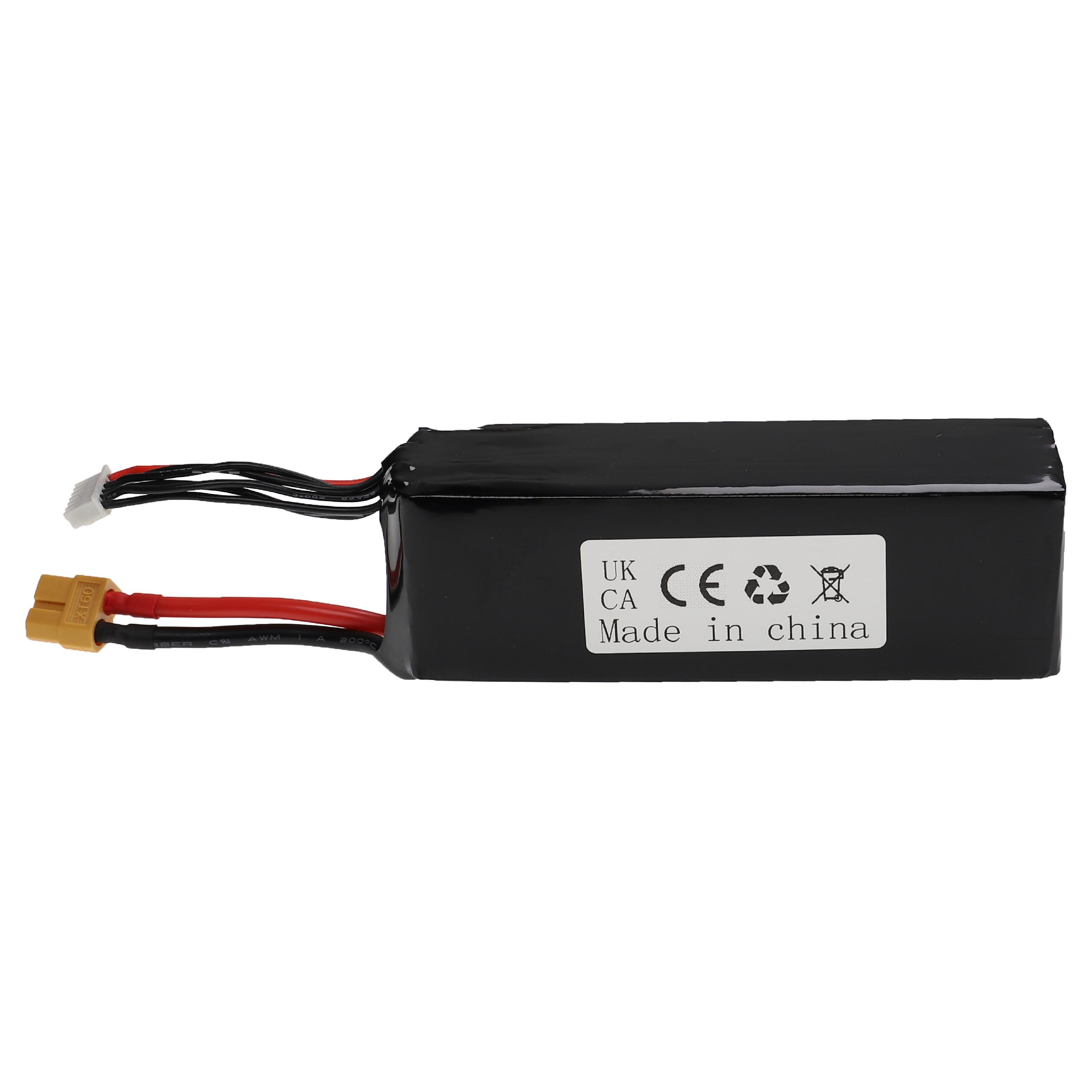 Batterie pour modèle radio-télécommandé - 4200mAh 18,5V Li-polymère, XT60