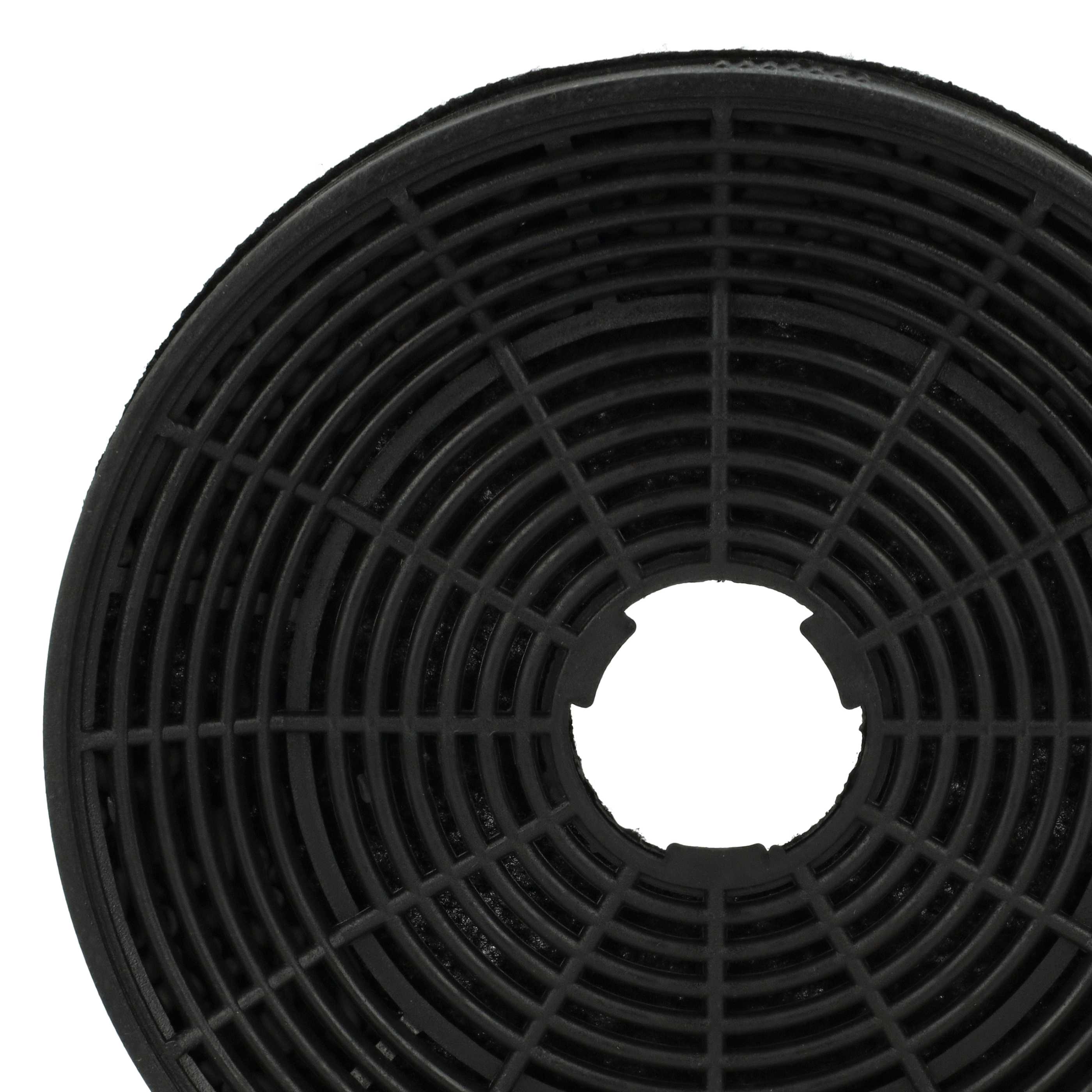 2x Filtro carboni attivi sostituisce Amica KF 17146 per cappe Bosch - 16 cm