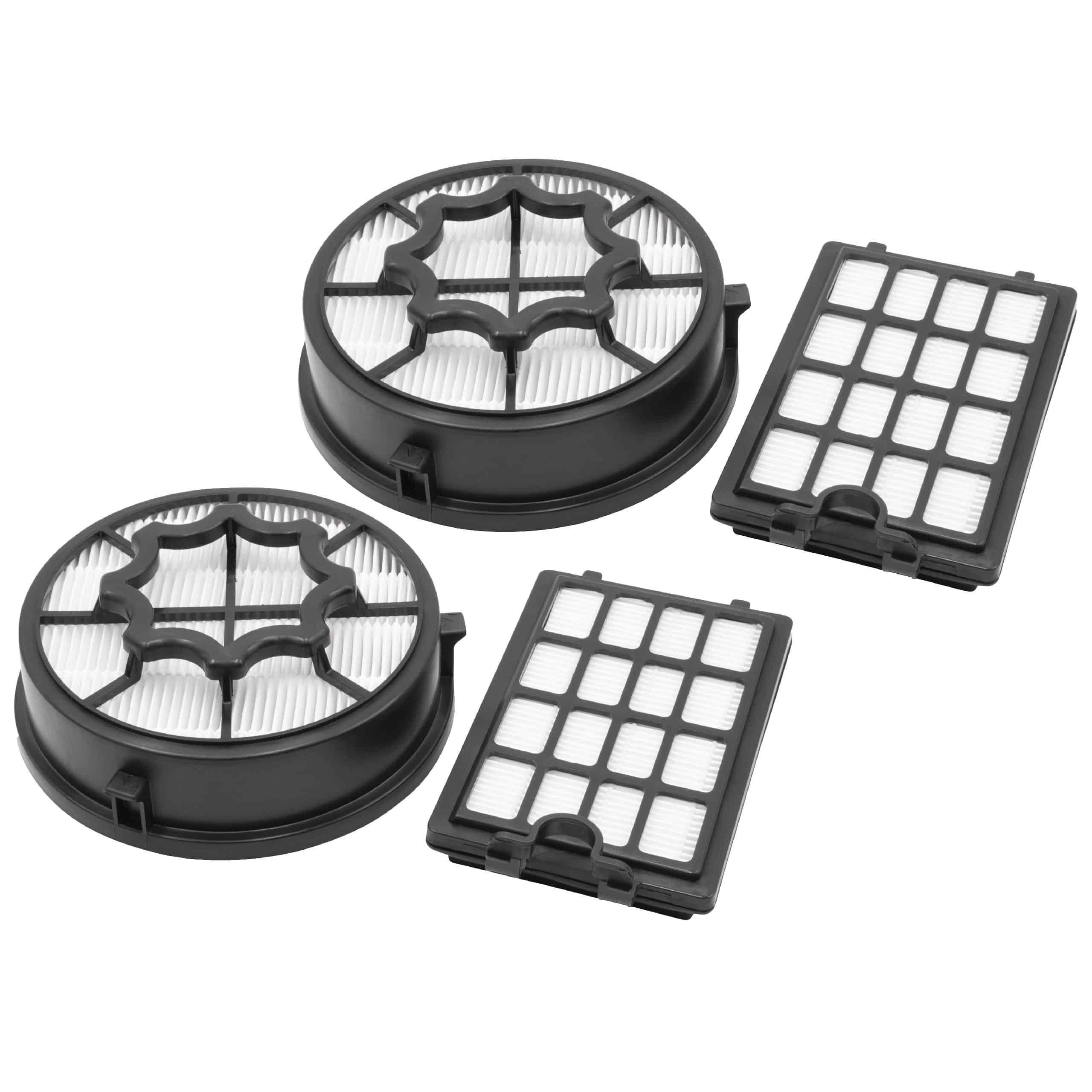 Set de 6 filtros reemplaza AEG EF112B, AEF 112, 9001680249 para aspiradora Zanussi