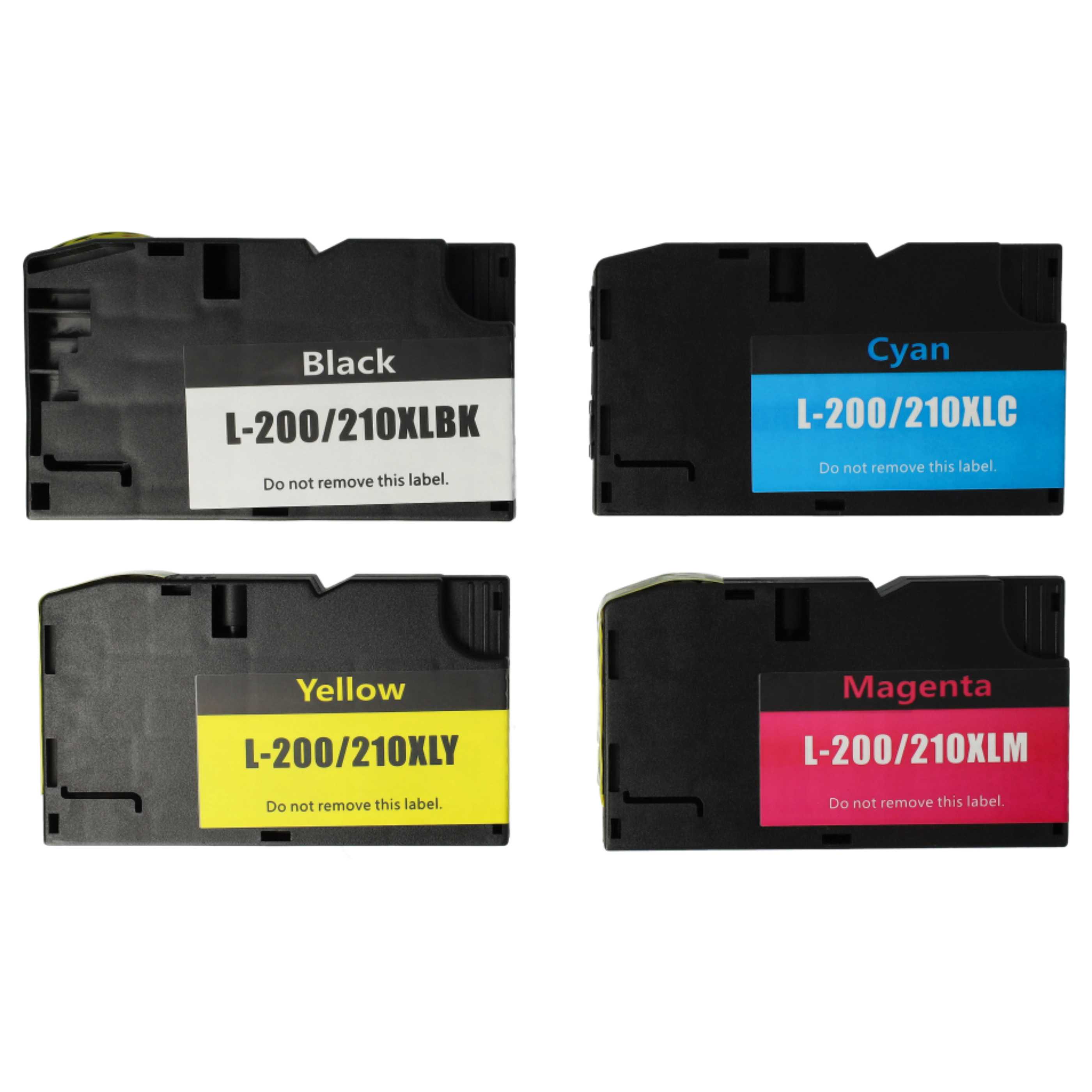 12x Ink Cartridges replaces Lexmark 14L0177E, 14L0174E, 14L0175E, 14L0176E for Pro 4000 Printer - B/C/M/Y