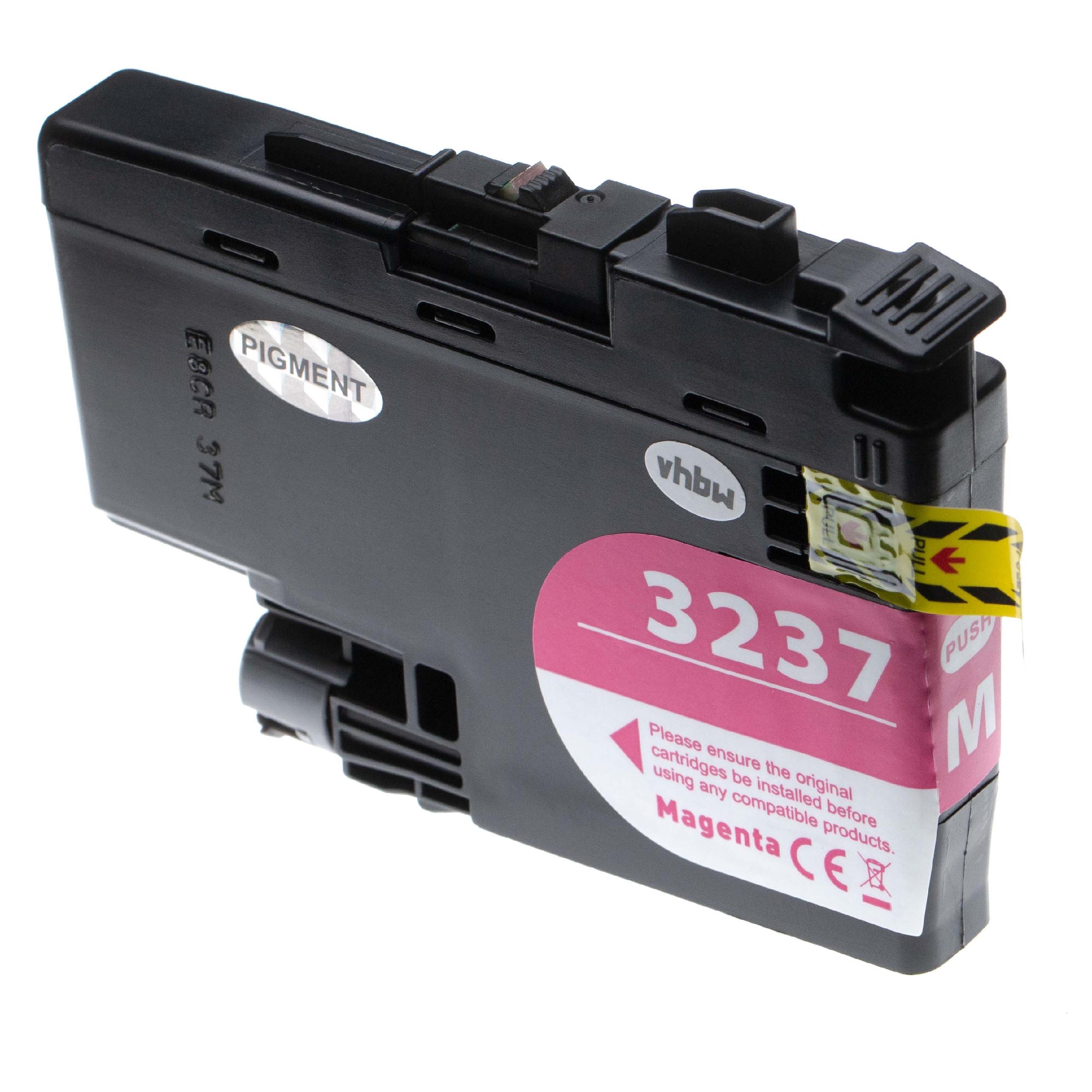 Ink Cartridge as Exchange for Brother LC-3237M, LC3237M for Brother Printer - Magenta 18.5 ml + Chip