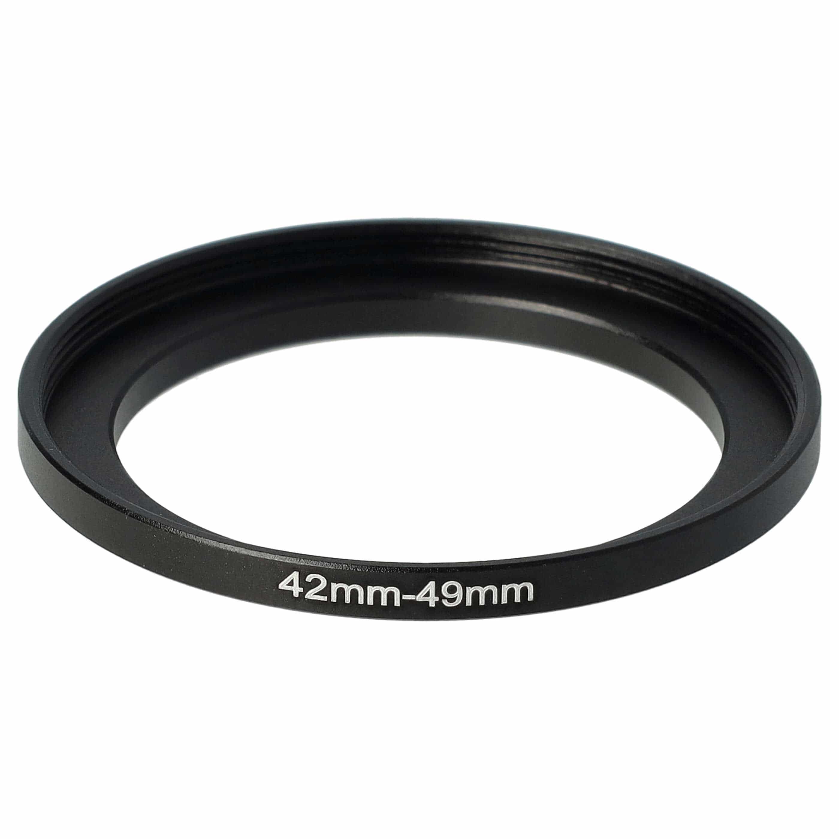 Step-Up Ring Adapter of 42 mm to 49 mm for various Camera Lens - Filter Adapter