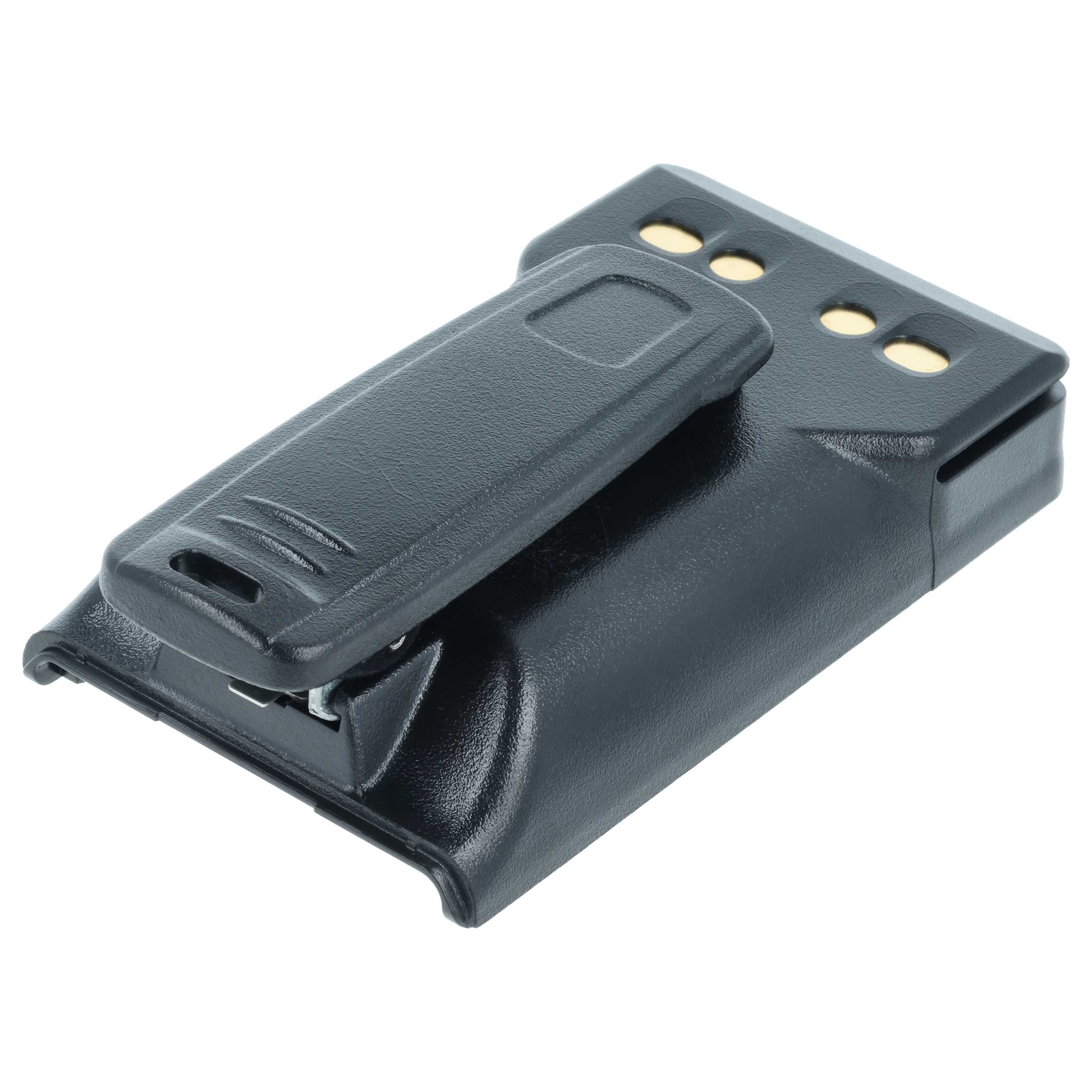 Radio Battery replaces Motorola AAJ67X001, AAJ68X001, AAK66X501 - 2200 mAh 7.4 V Li-Ion + Belt Clip