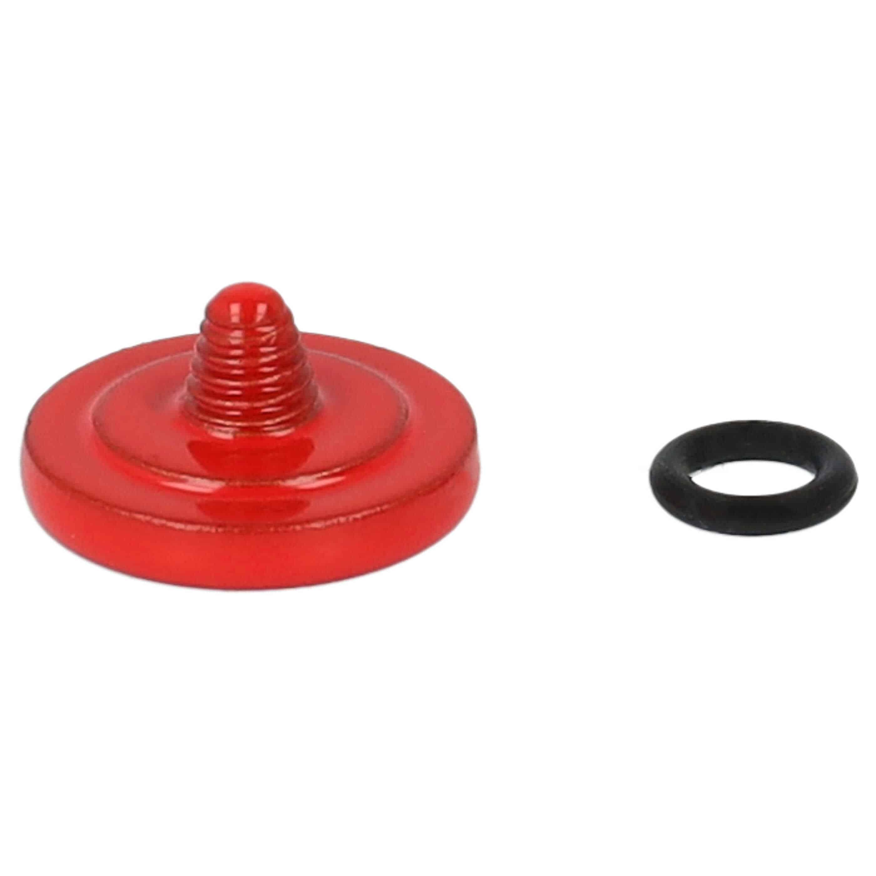 Release Button suitable for X-E1 FujifilmCamera etc. - Metal, Red