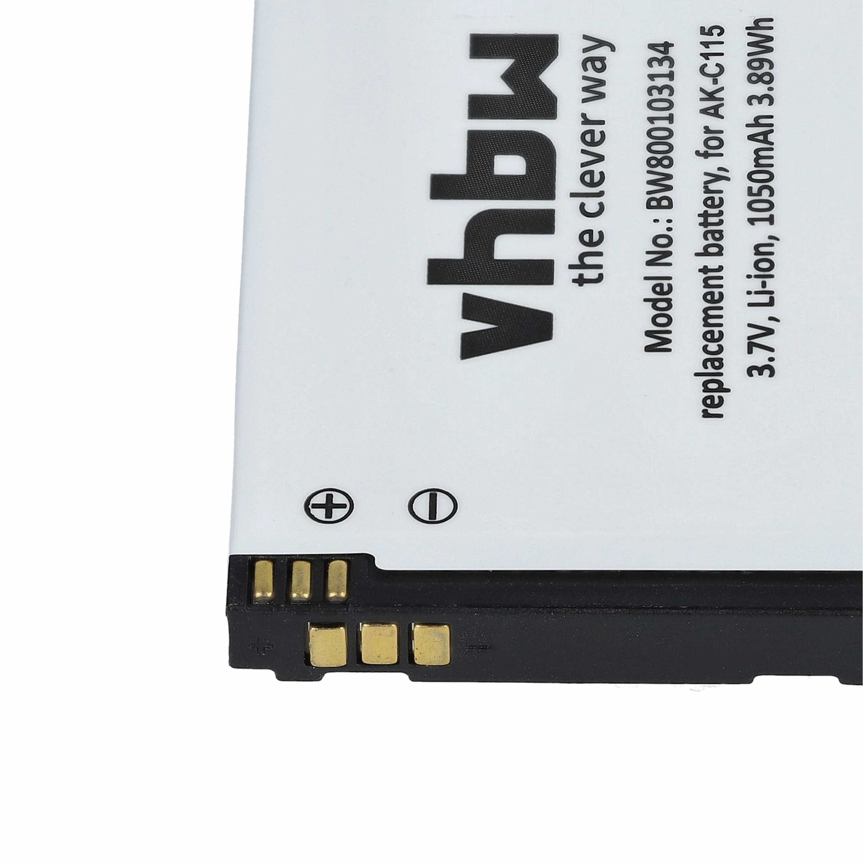 Akumulator do telefonu dla seniora zamiennik Emporia AK-C115 - 1050 mAh 3,7 V Li-Ion