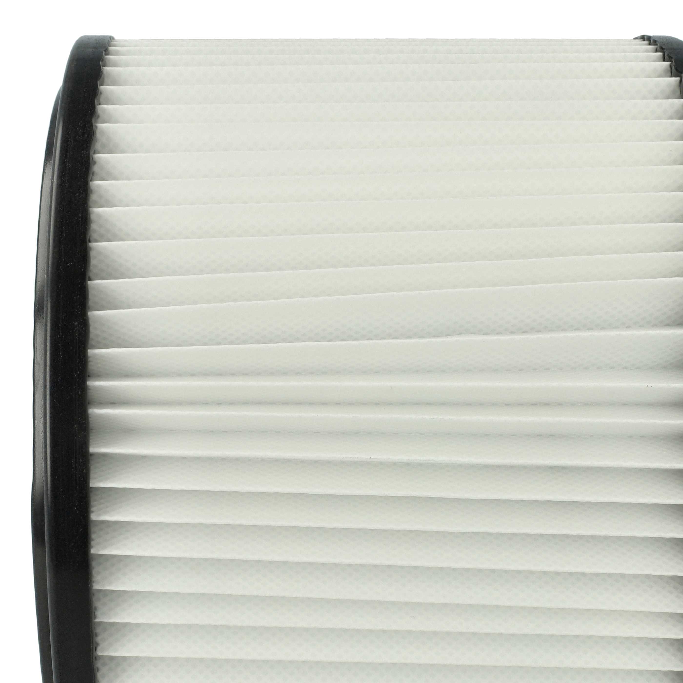 4x Filtro reemplaza Starmix FPP 3500 WS, 460727 para aspiradora Starmix, negro / blanco